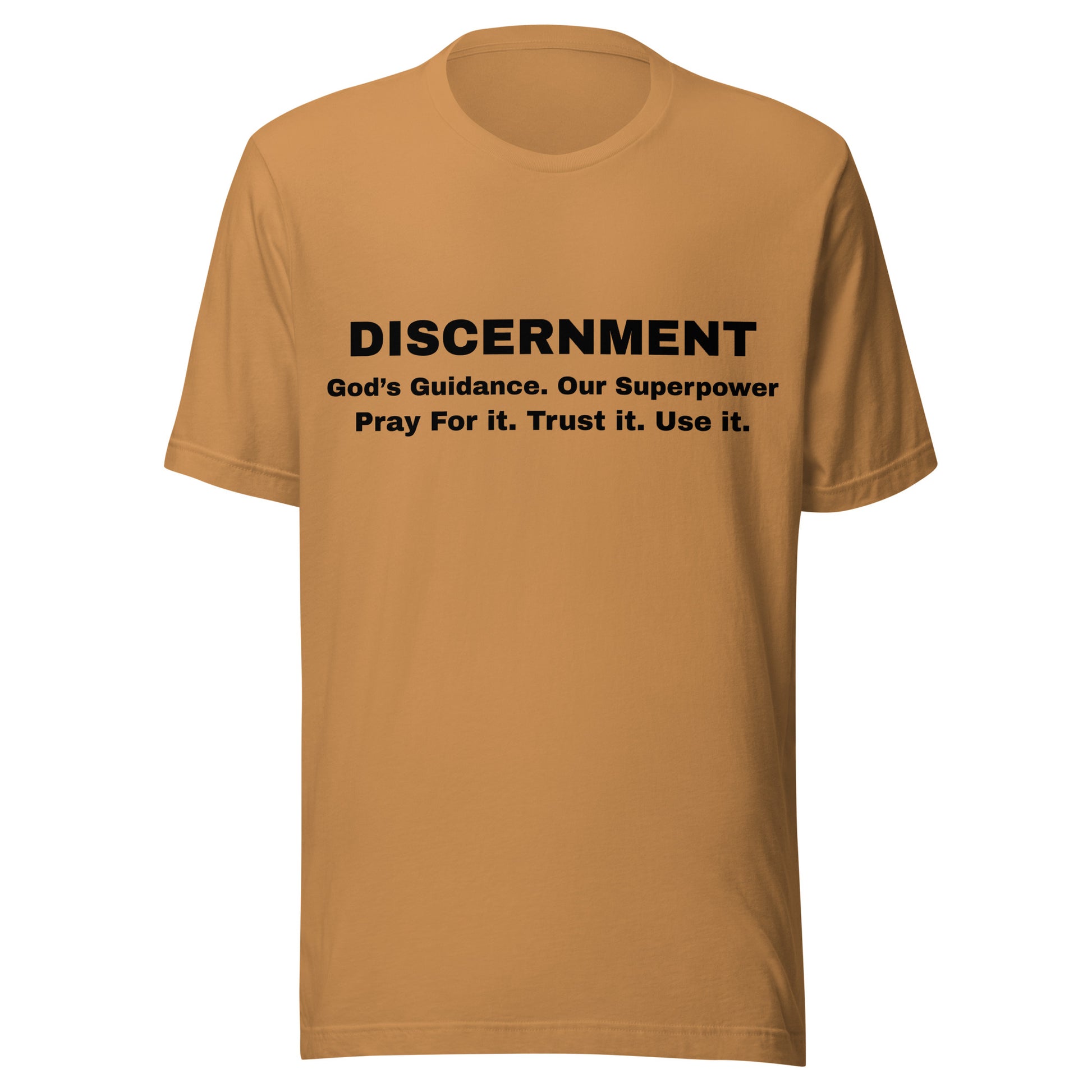 Discernment Christian T-Shirt | God's Guidance Faith Inspirational Unisex T Shirt
