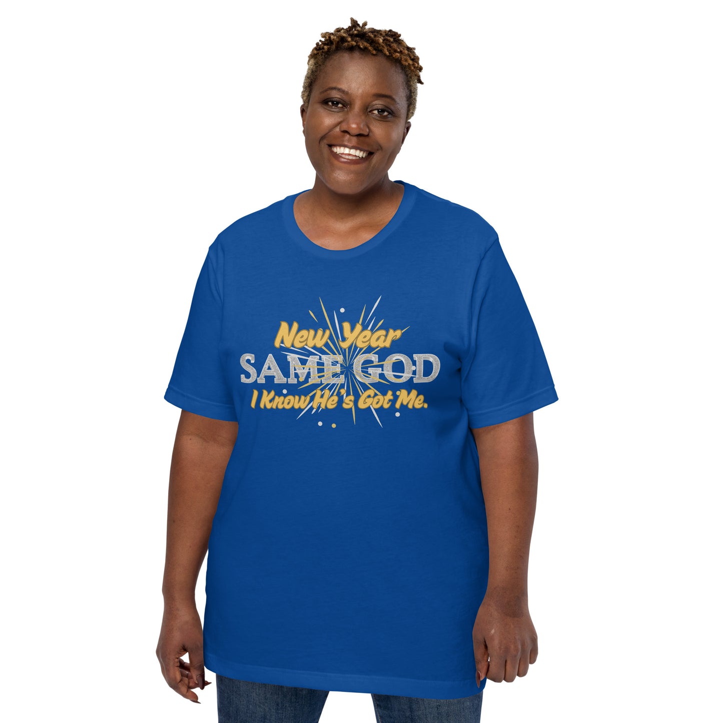 New Year 2026 T Shirt- New Year Same God Inspirational Unisex T Shirt