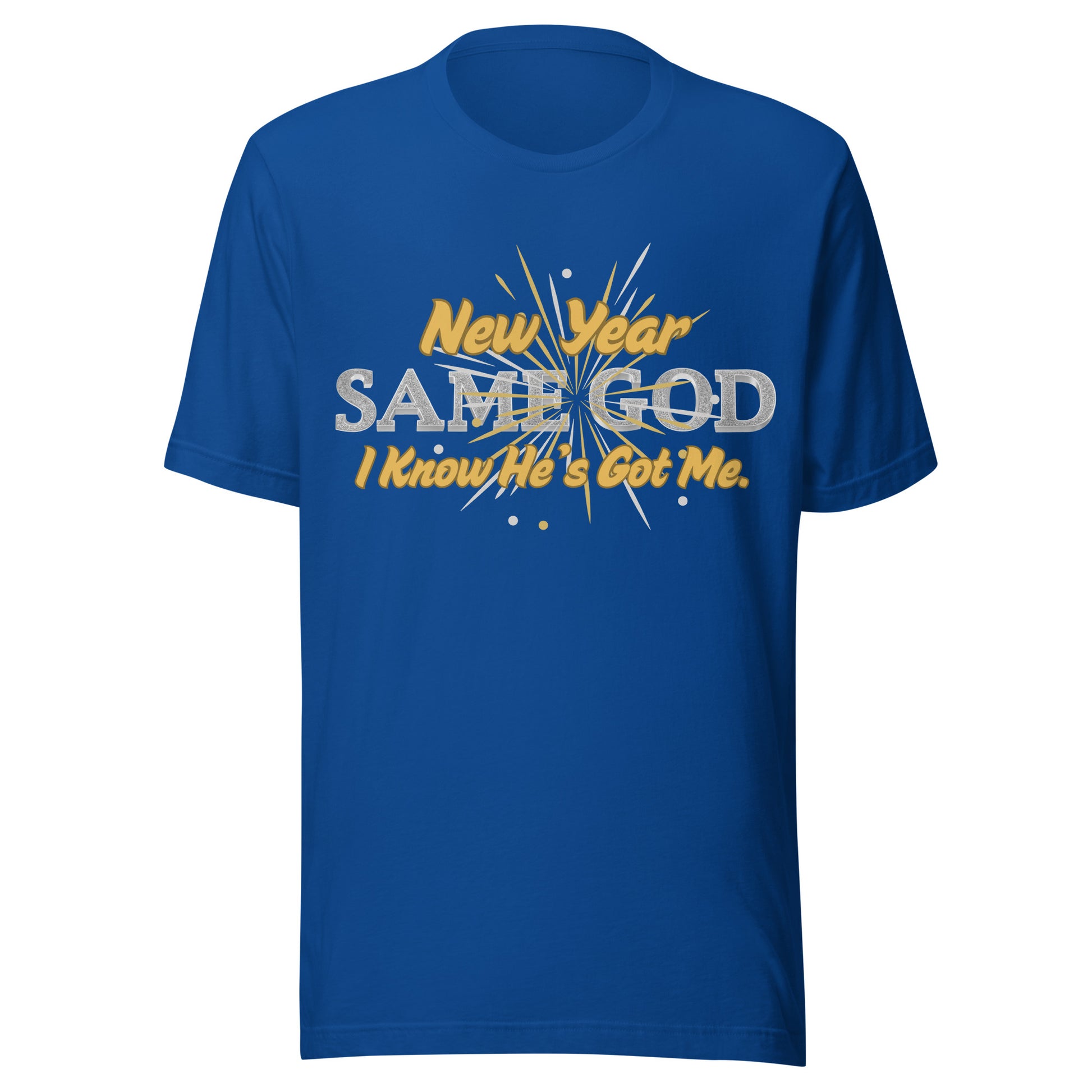 New Year 2026 T Shirt- New Year Same God Inspirational Unisex T Shirt