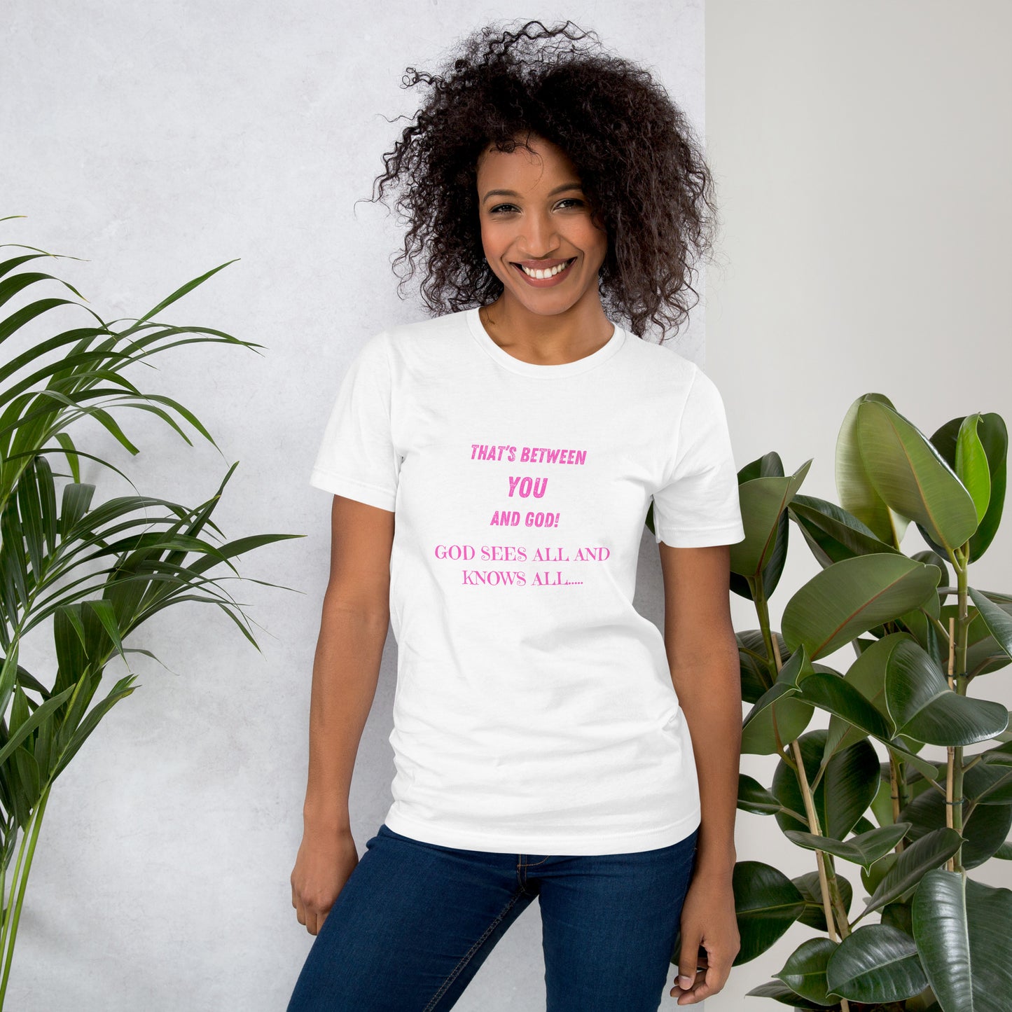 Christian Inspirational Unisex  T Shirt  Bella  Canvas 3001