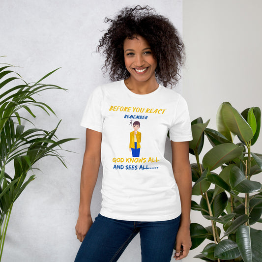 Christian Inspirational T-Shirt  Unisex Bella Canvas 3001