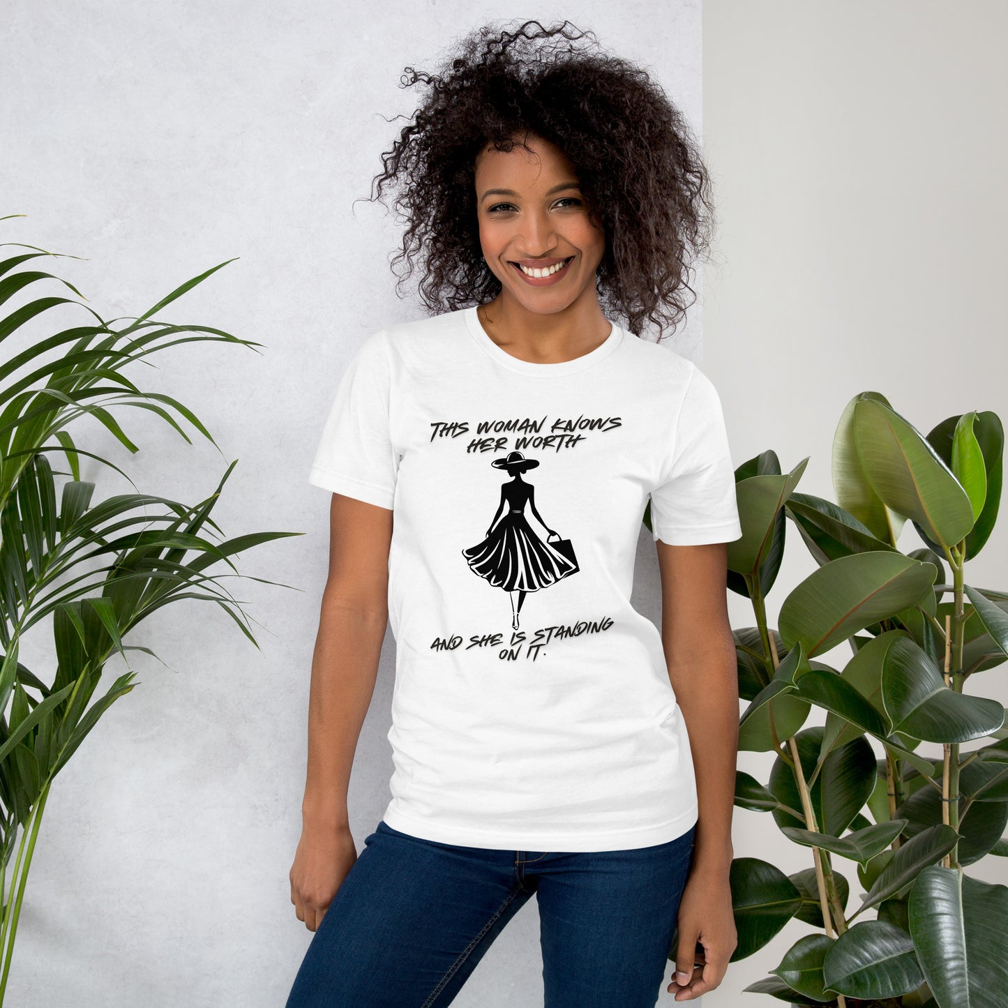 Know Your Worth Inspirational T Shirt For Women