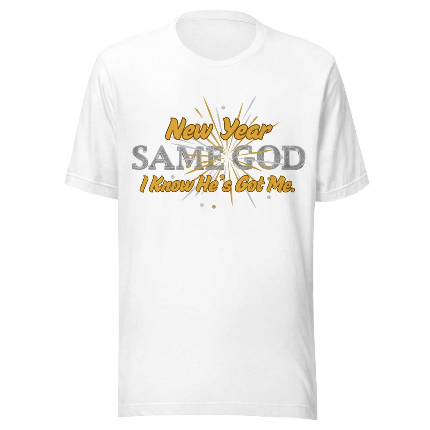 New Year 2026 T Shirt- New Year Same God Inspirational Unisex T Shirt