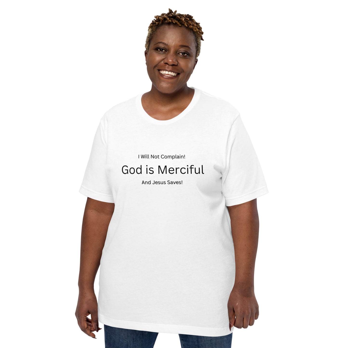 Christian Inspirational T-Shirt  Unisex Bella Canvas 3001