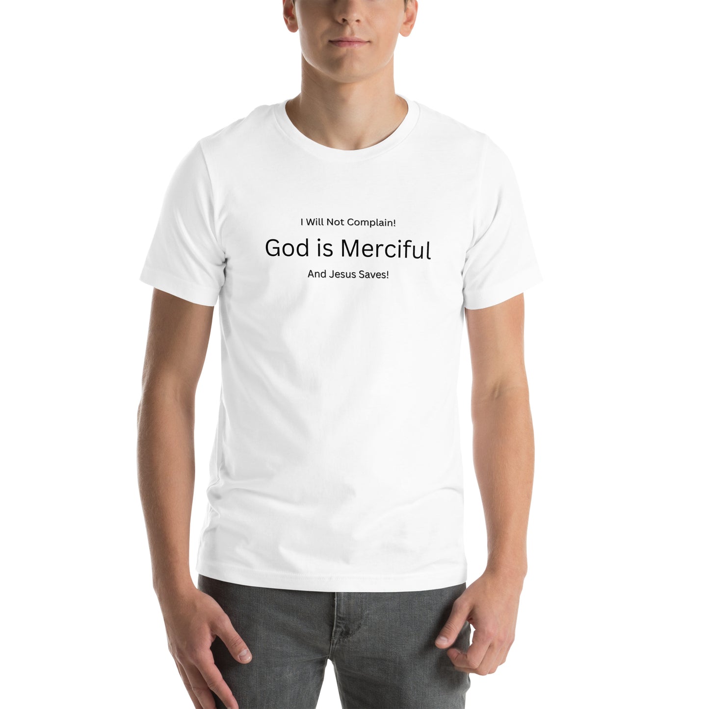 Christian Inspirational T-Shirt  Unisex Bella Canvas 3001
