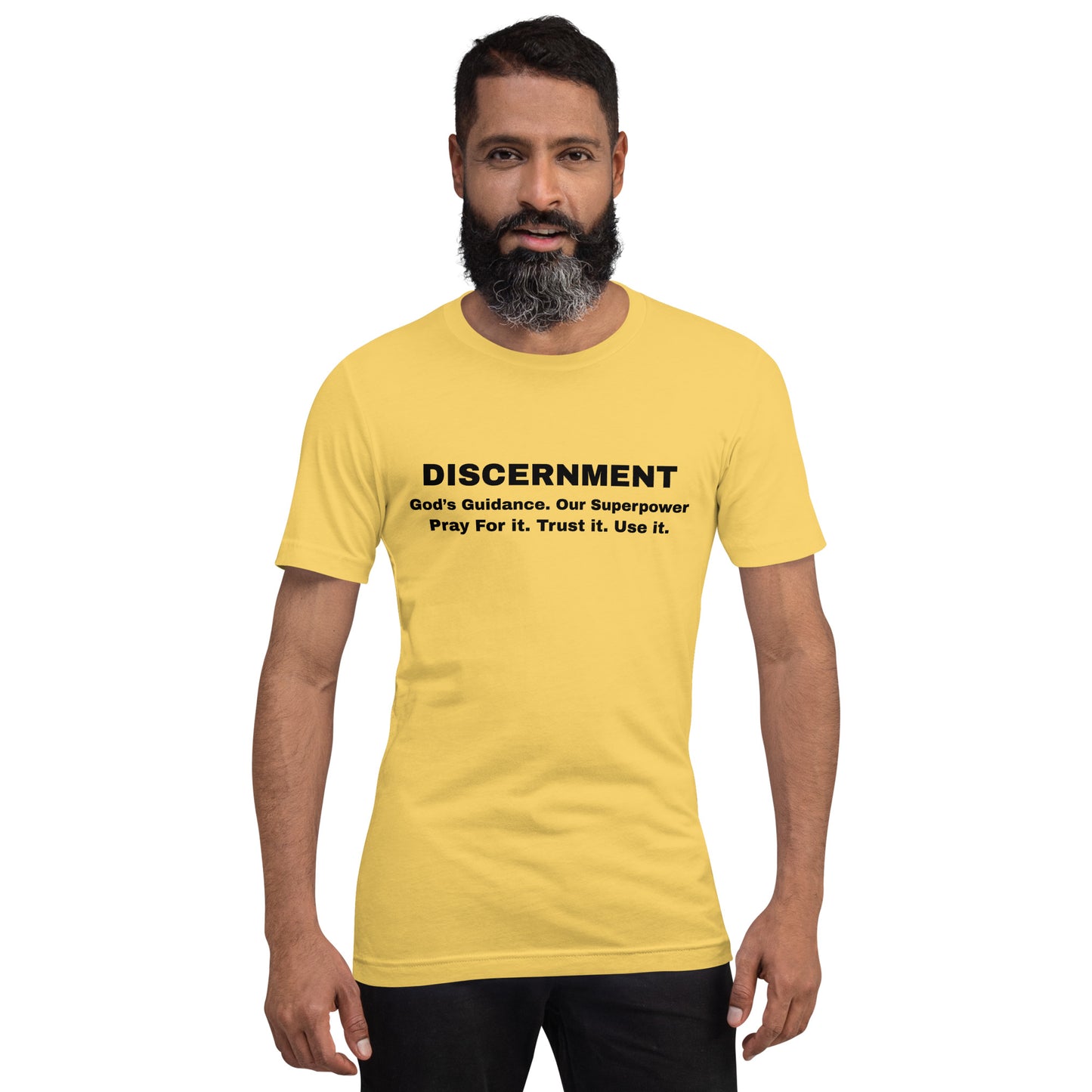 Discernment Christian T-Shirt | God's Guidance Faith Inspirational Unisex T Shirt