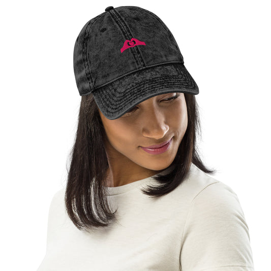 Spread The Love Inspirational Vintage Cotton Twill Cap