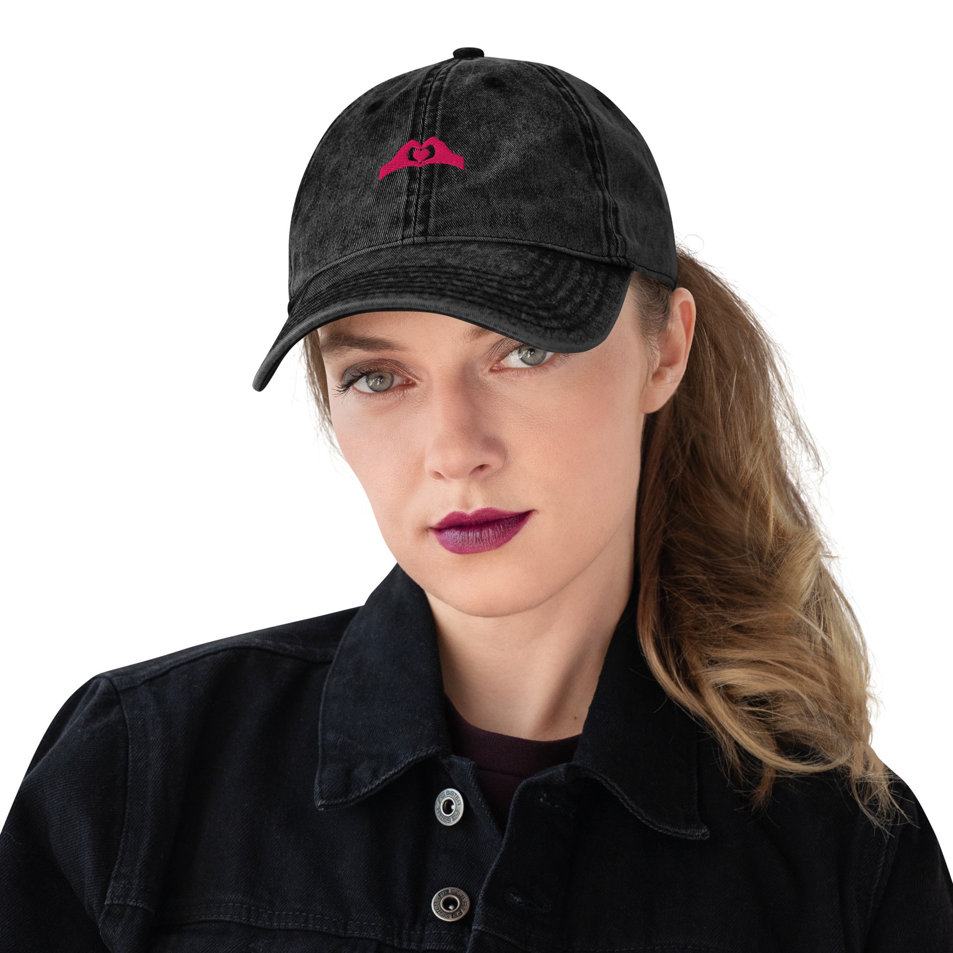 Spread The Love Inspirational Vintage Cotton Twill Cap