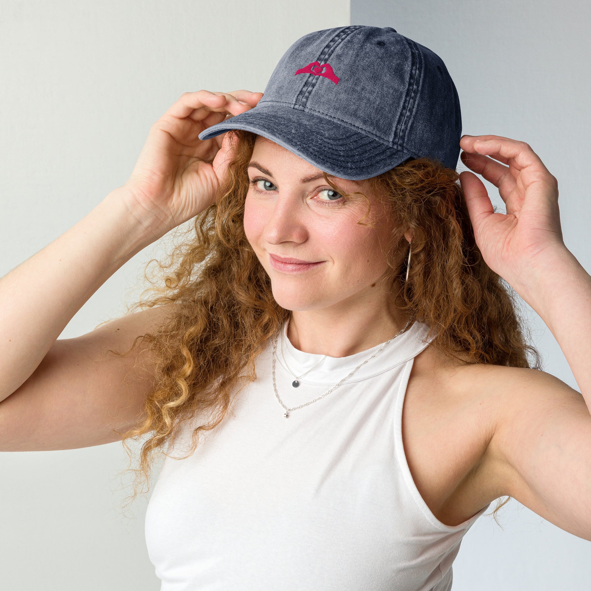 Spread The Love Inspirational Vintage Cotton Twill Cap