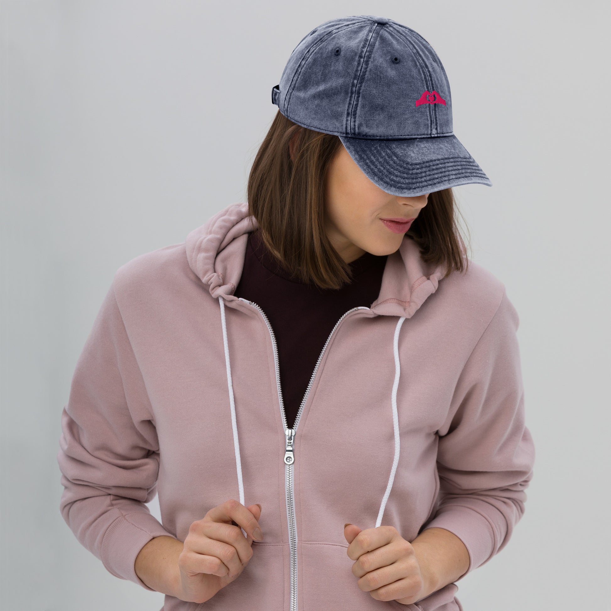 Spread The Love Inspirational Vintage Cotton Twill Cap
