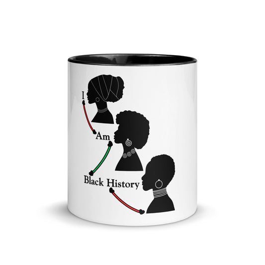 Black History Inspirational Mug with Color Inside