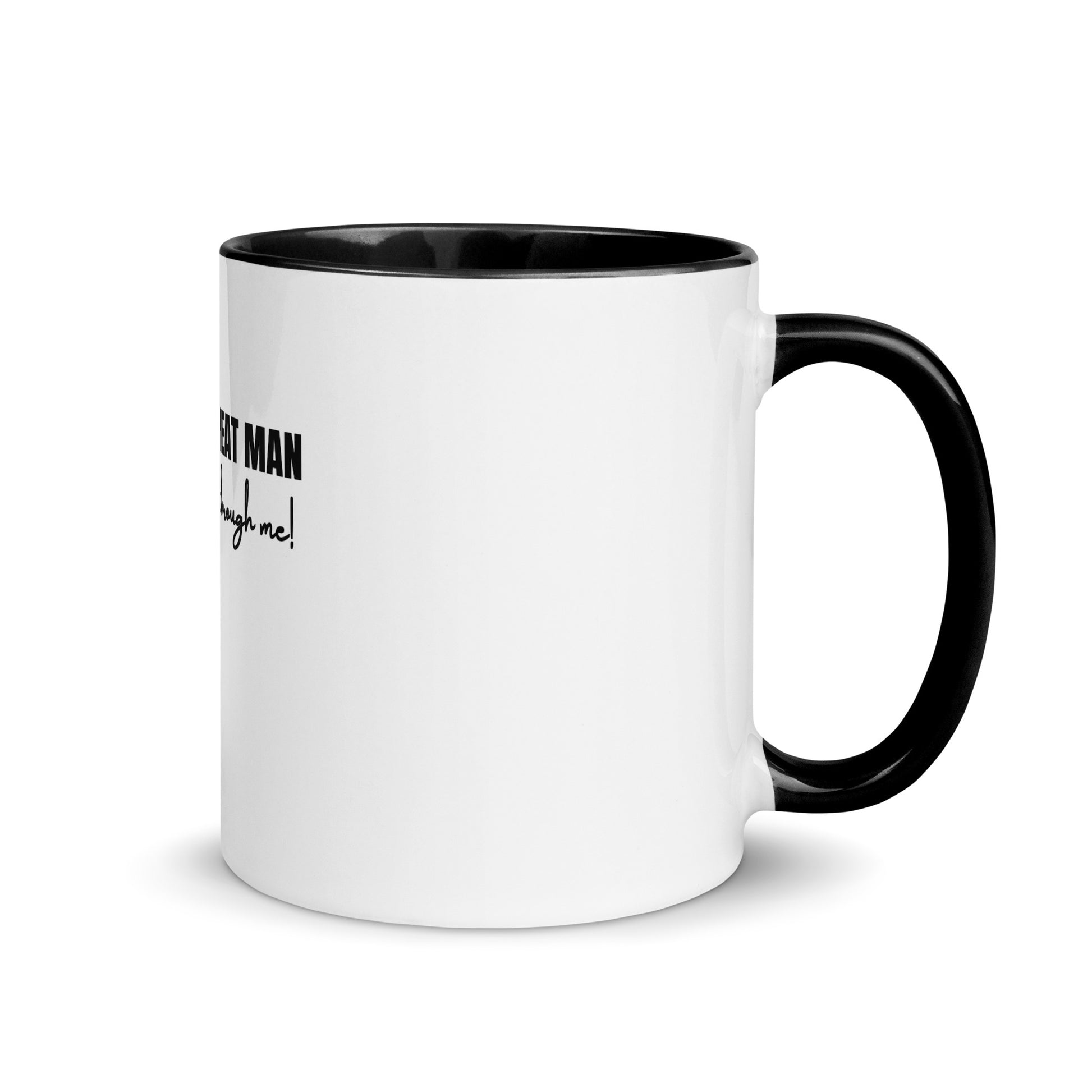 Father's Day Inspirational Mug with Color Inside
