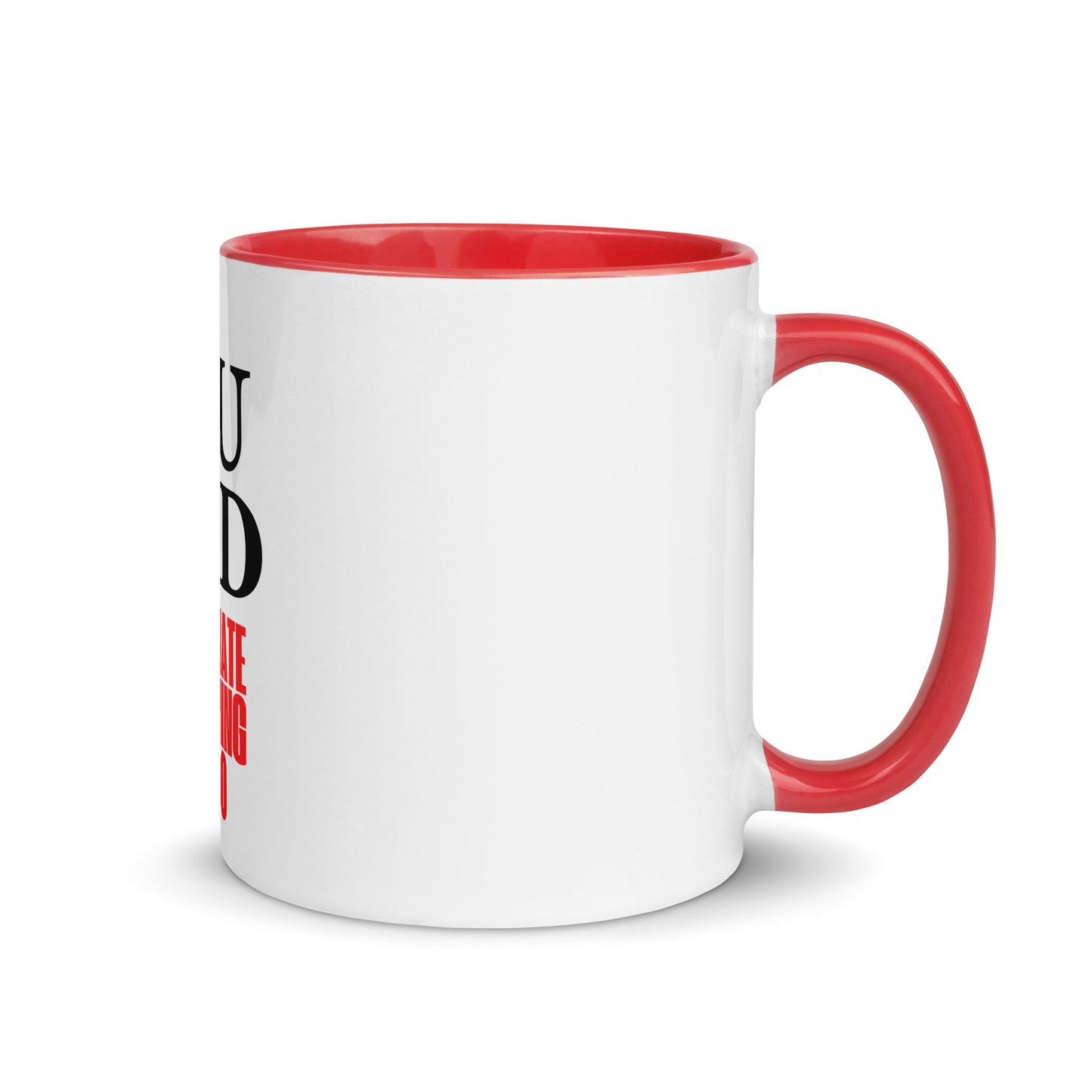Father's Day Inspirational Mug with Color Inside