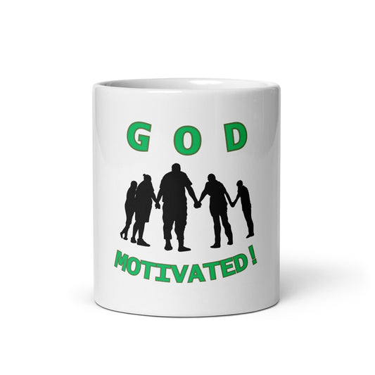 Inspirational White glossy Mug