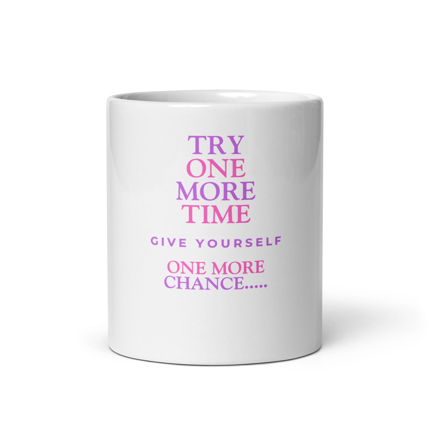 Inspirational White Glossy Mug