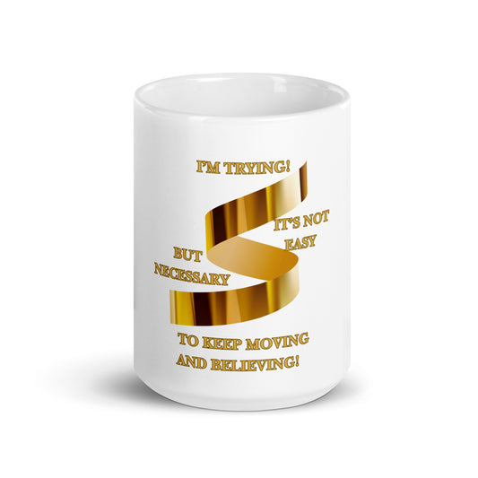 Inspirational White glossy Mug