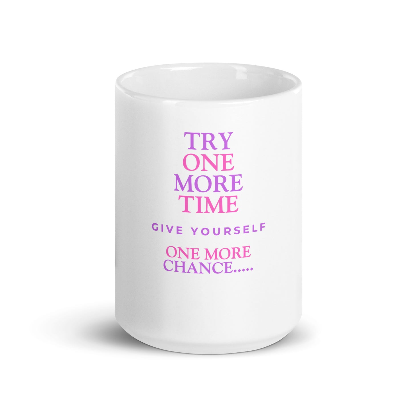 Inspirational White Glossy Mug