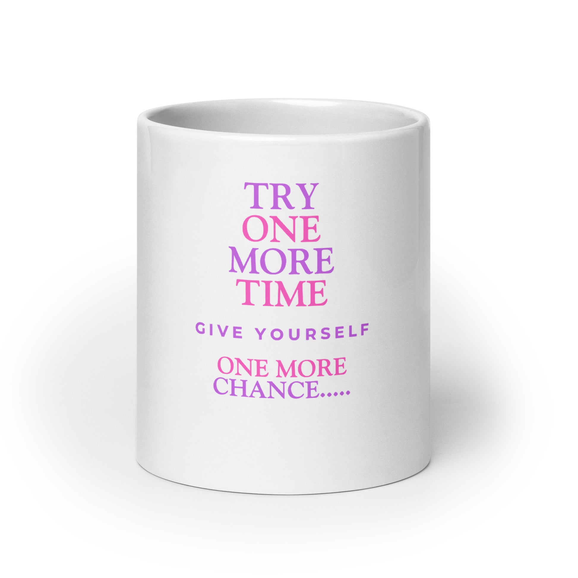 Inspirational White Glossy Mug