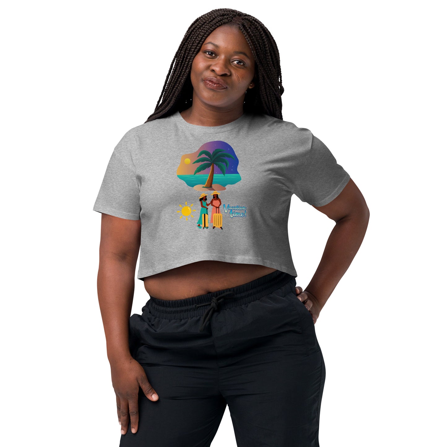 Vacation Shirt Women’s crop top