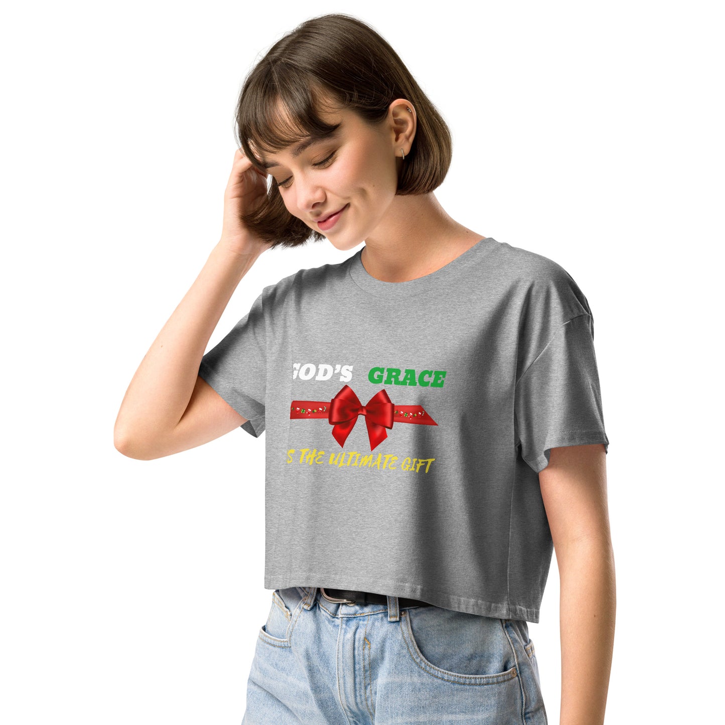 Christmas Holiday Women’s Crop Top