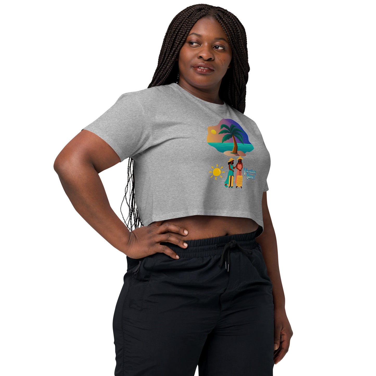 Vacation Shirt Women’s crop top