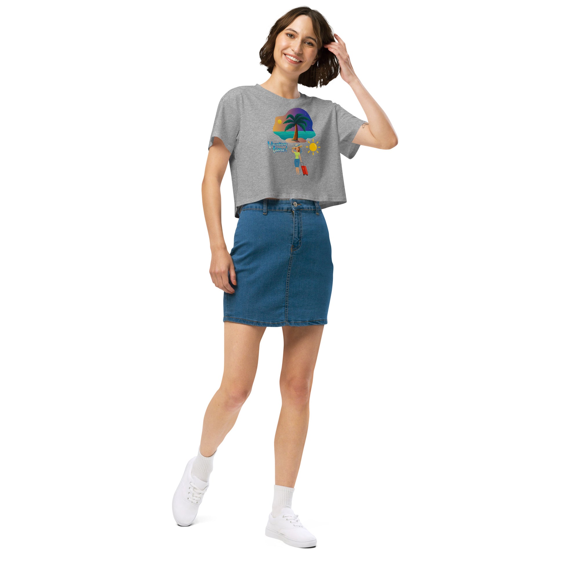 Vacation Shirt Women’s crop top