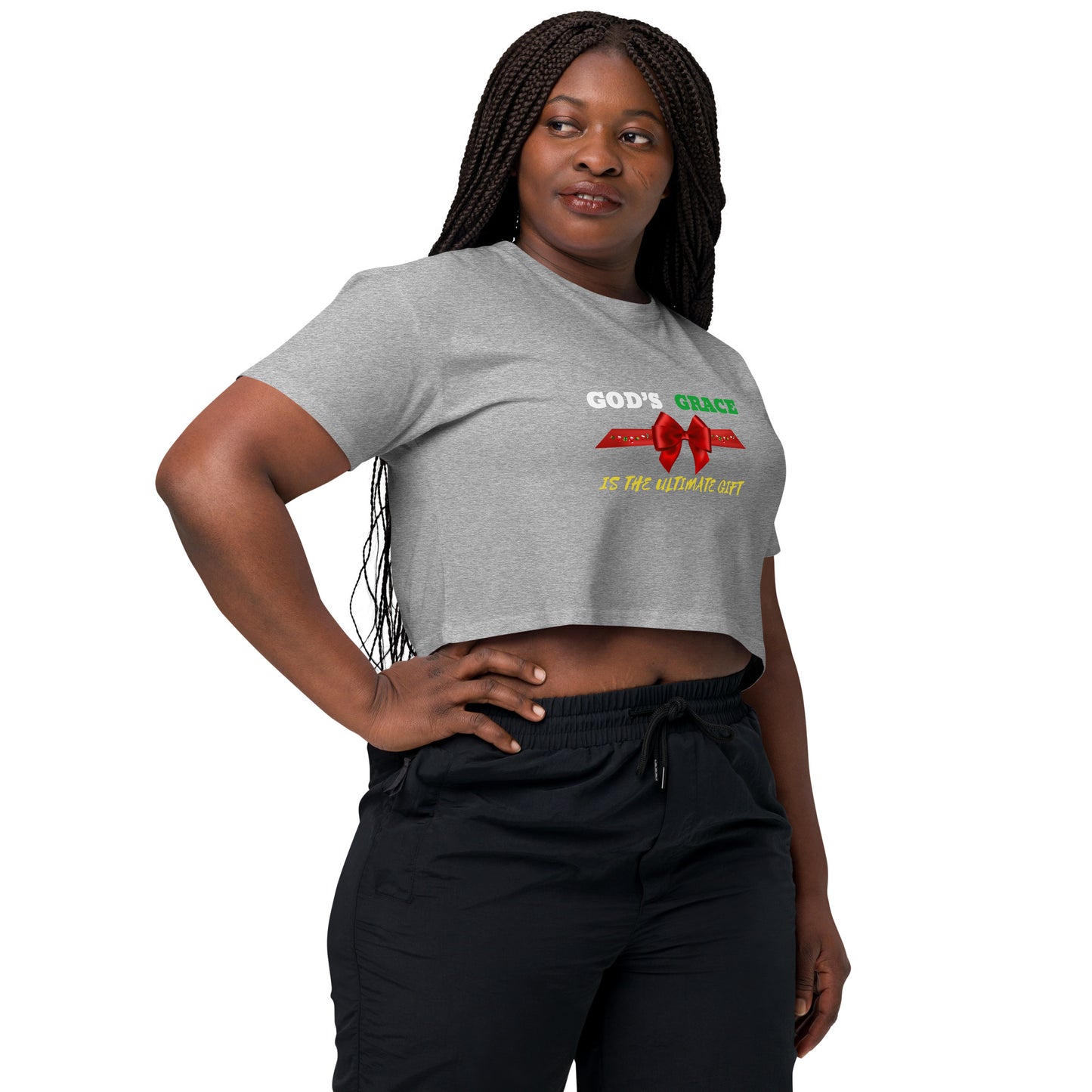 Christmas Holiday Women’s Crop Top