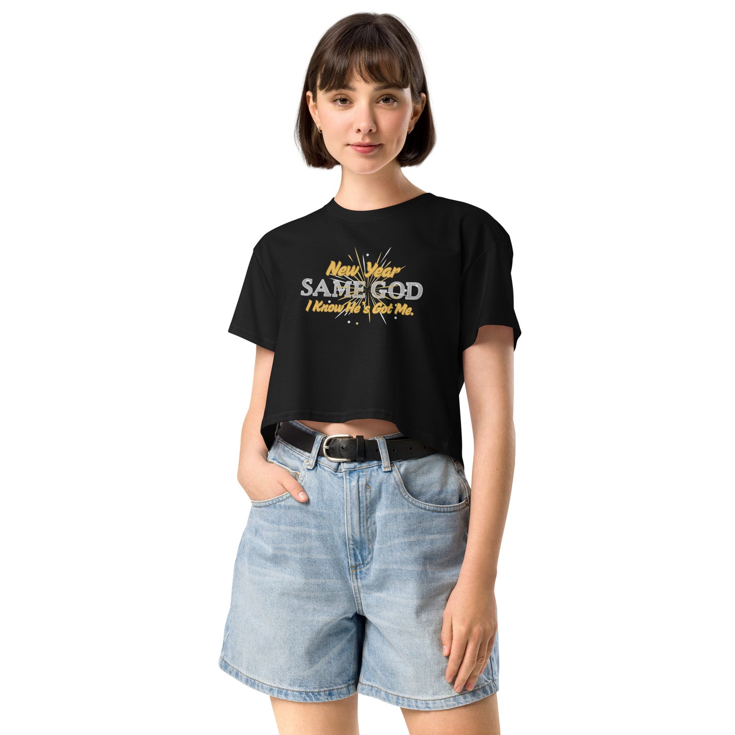 New Year 2026 Women’s Crop Top