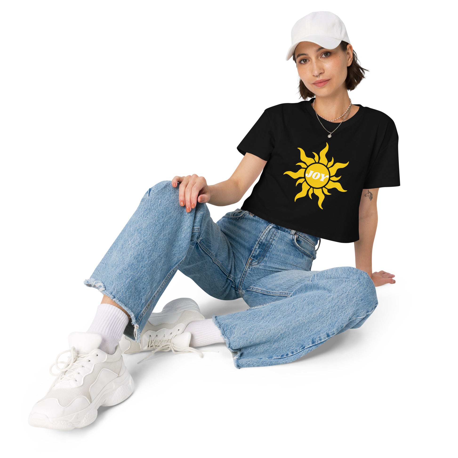 Joy Inspirational Women’s Crop Top