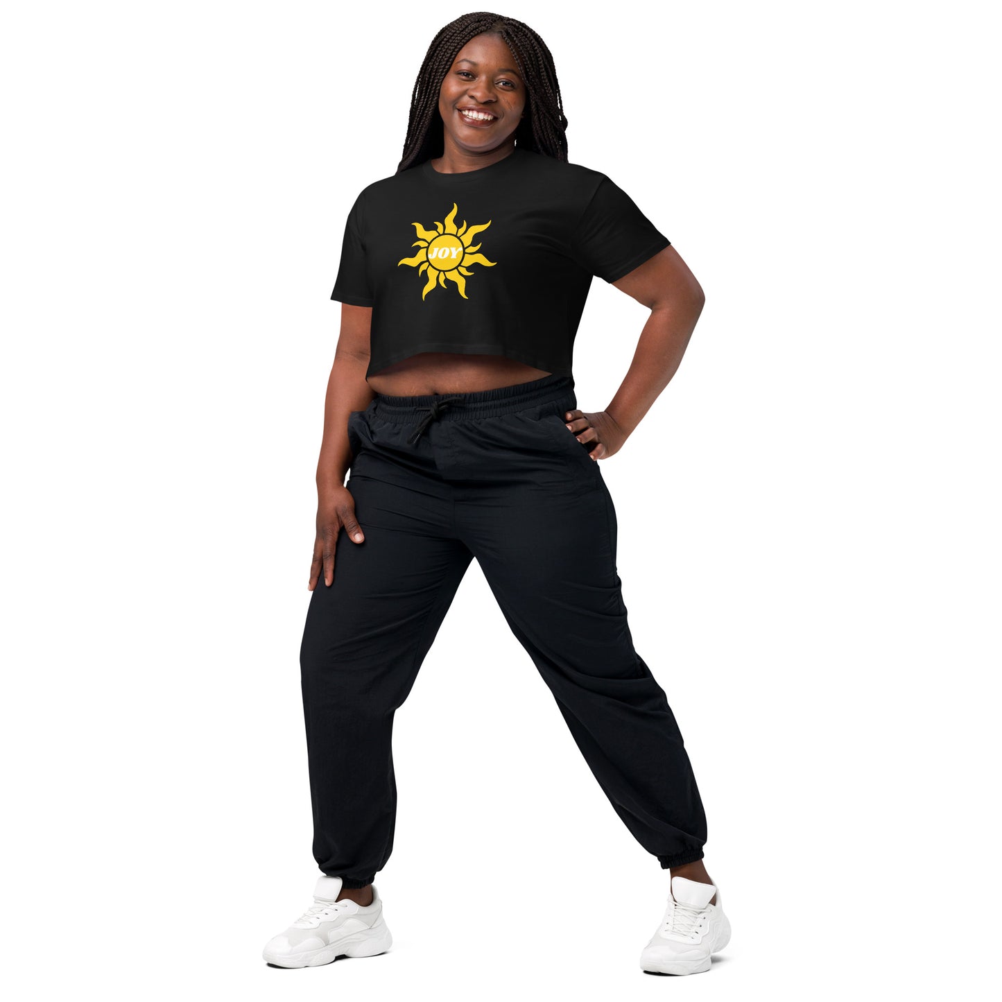 Joy Inspirational Women’s Crop Top