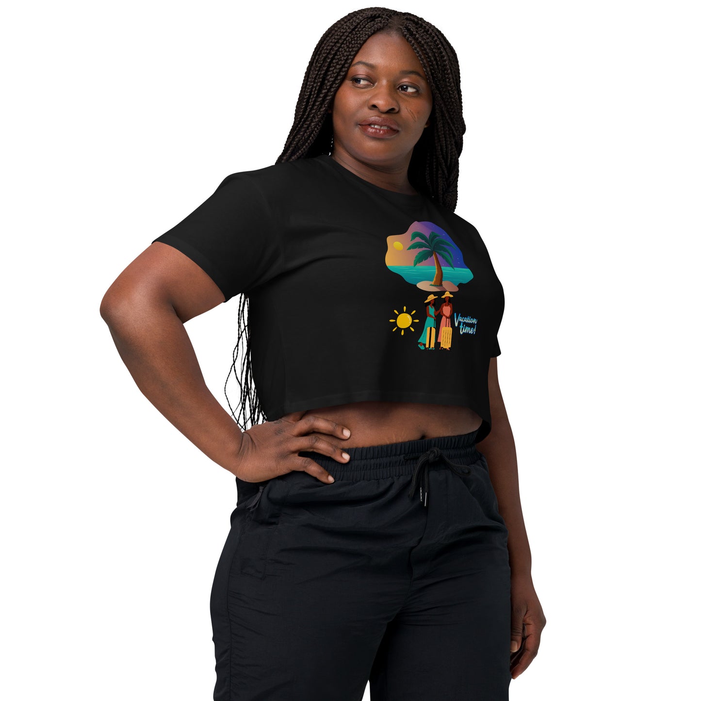 Vacation Shirt Women’s crop top