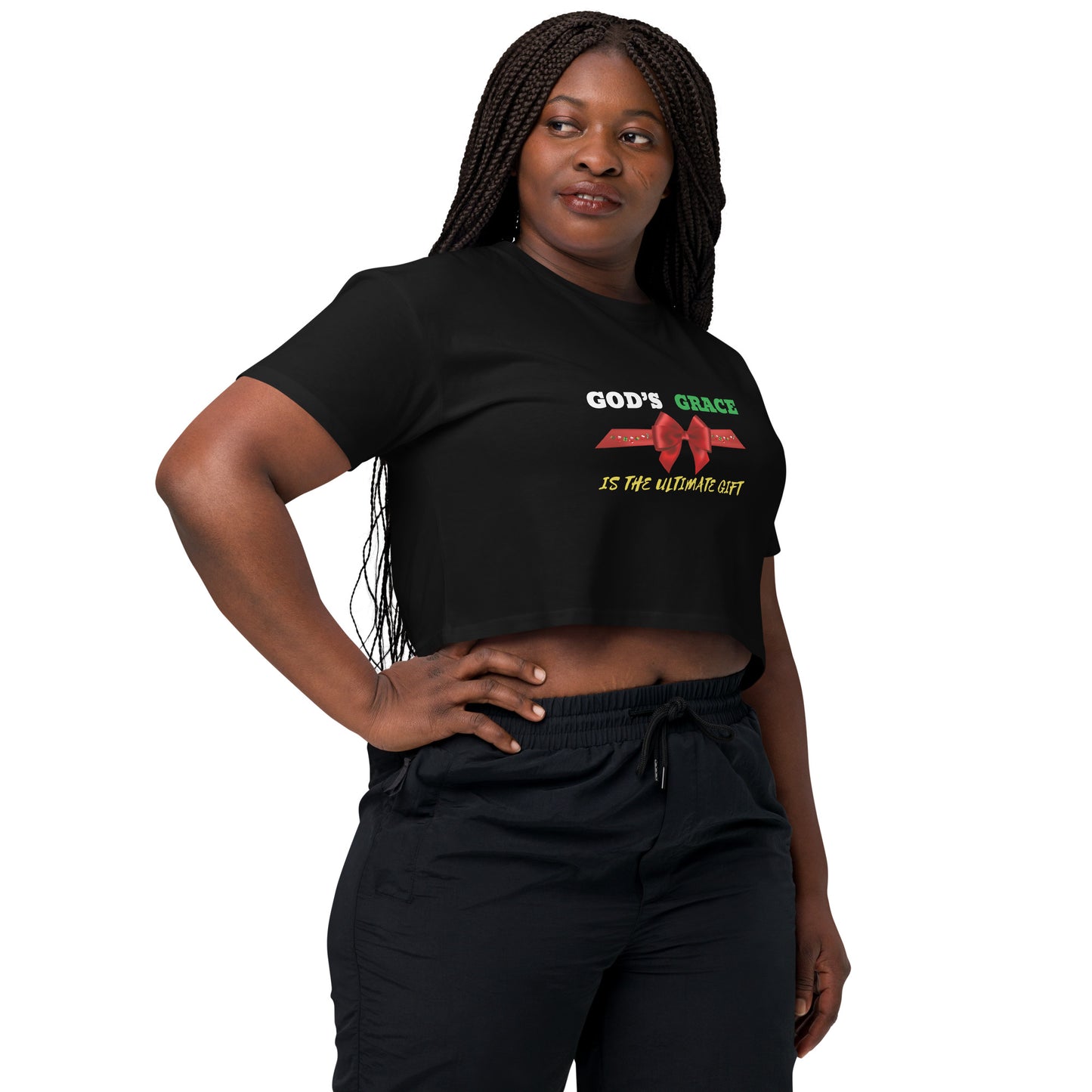 Christmas Holiday Women’s Crop Top