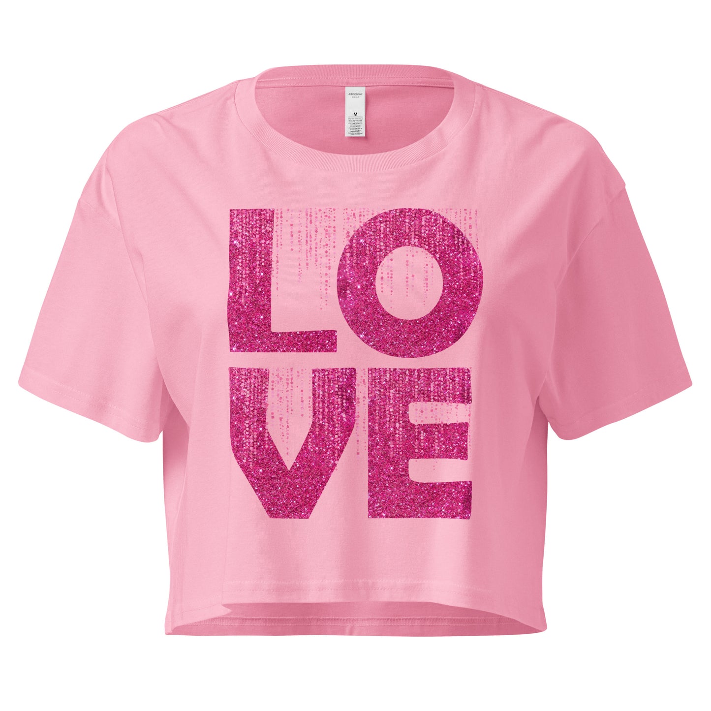 Love Inspirational Crop Top for Women