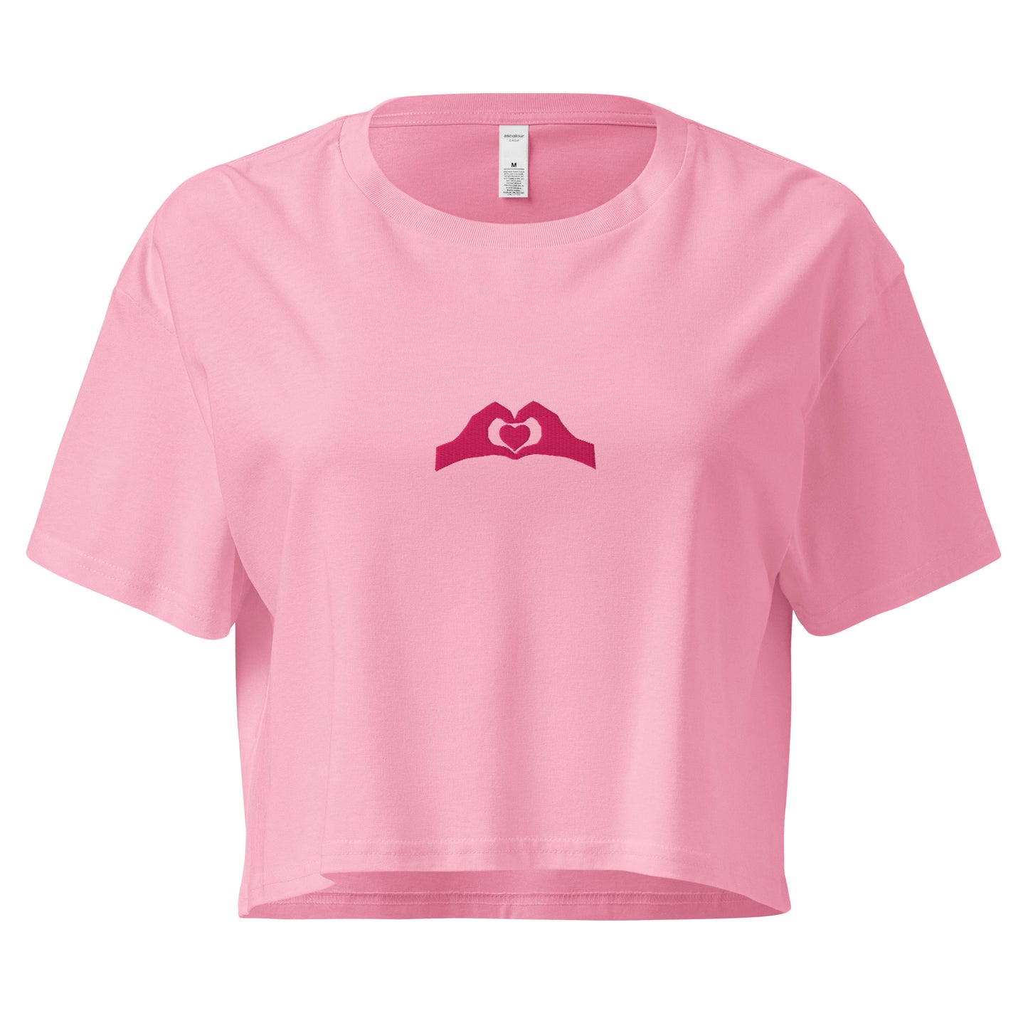 Spread The Love Motivational Women’s Crop Top