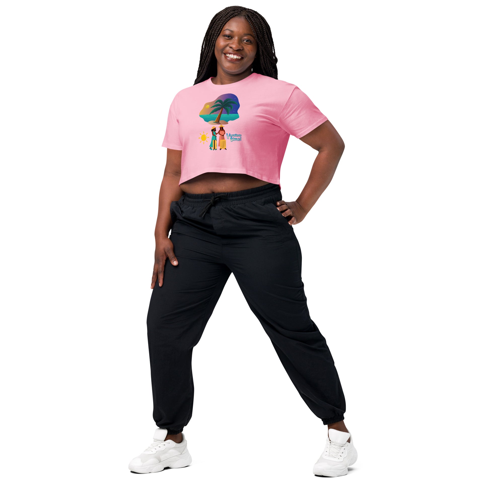 Vacation Shirt Women’s crop top