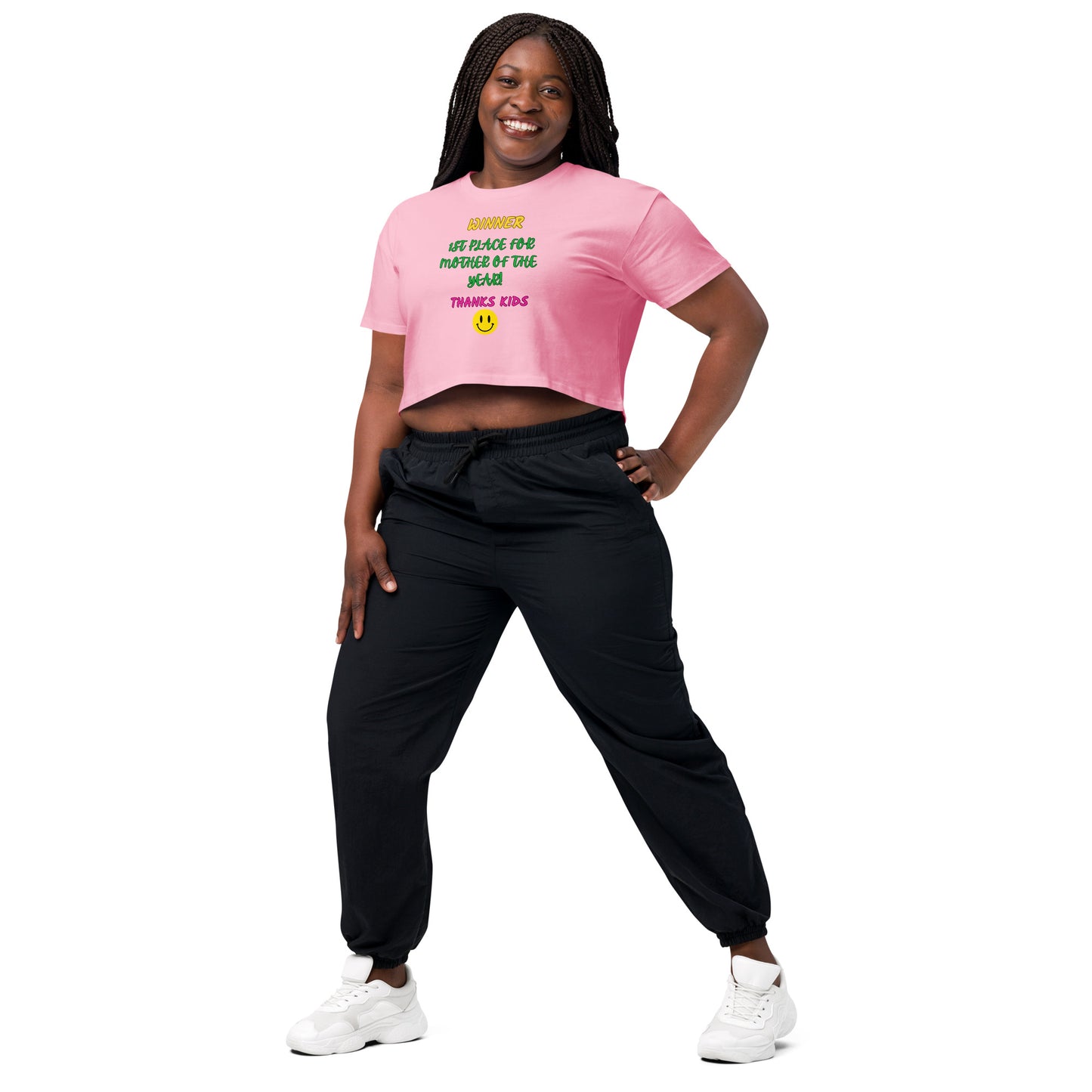 Inspirational Mother's Day Women’s crop top