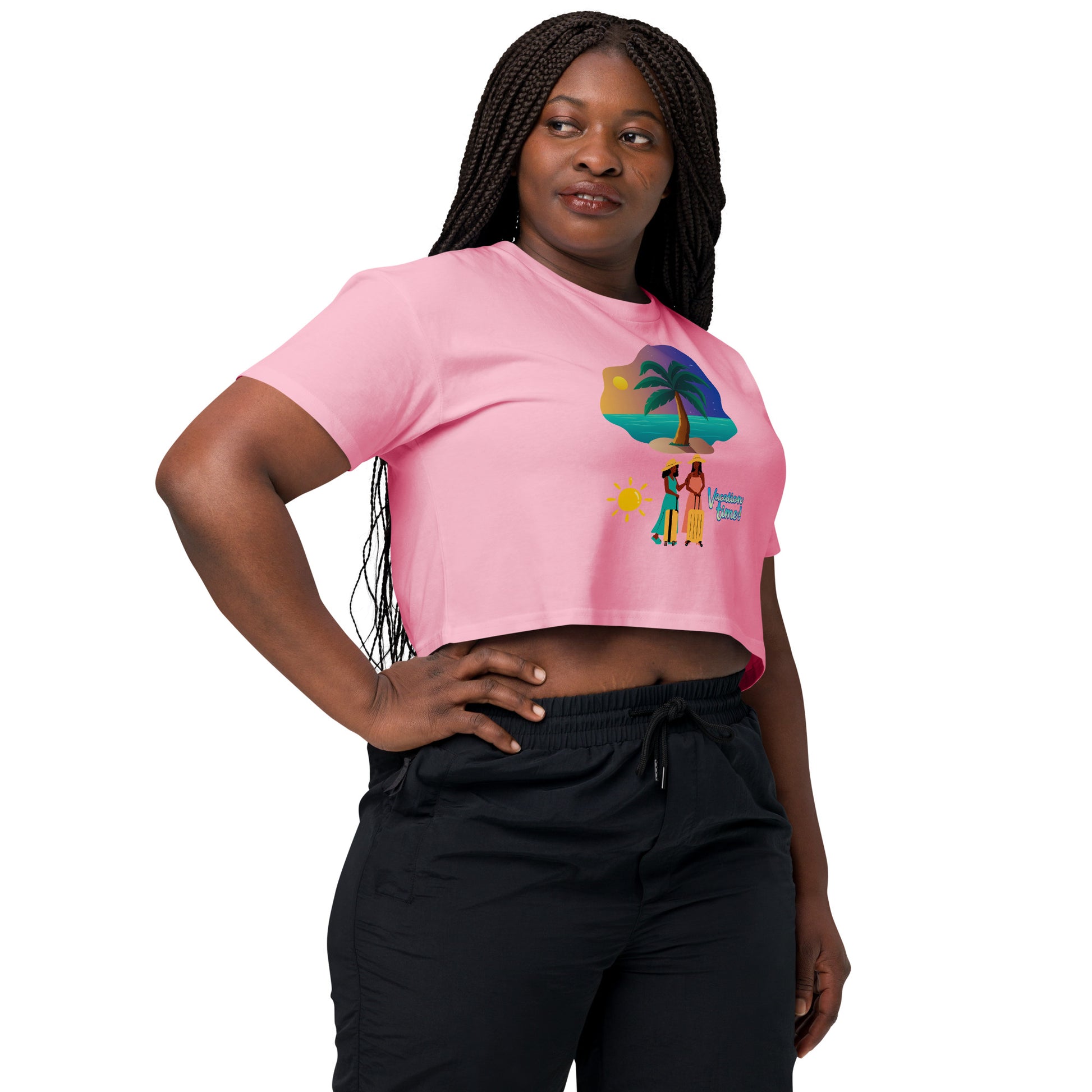 Vacation Shirt Women’s crop top