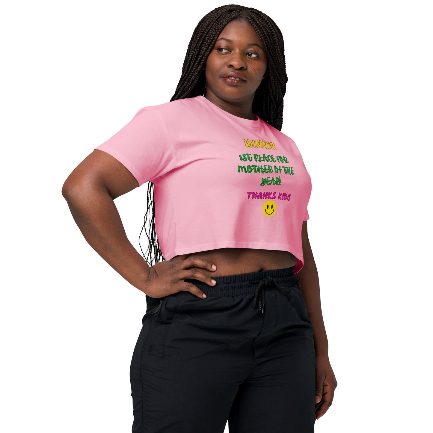 Inspirational Mother's Day Women’s crop top