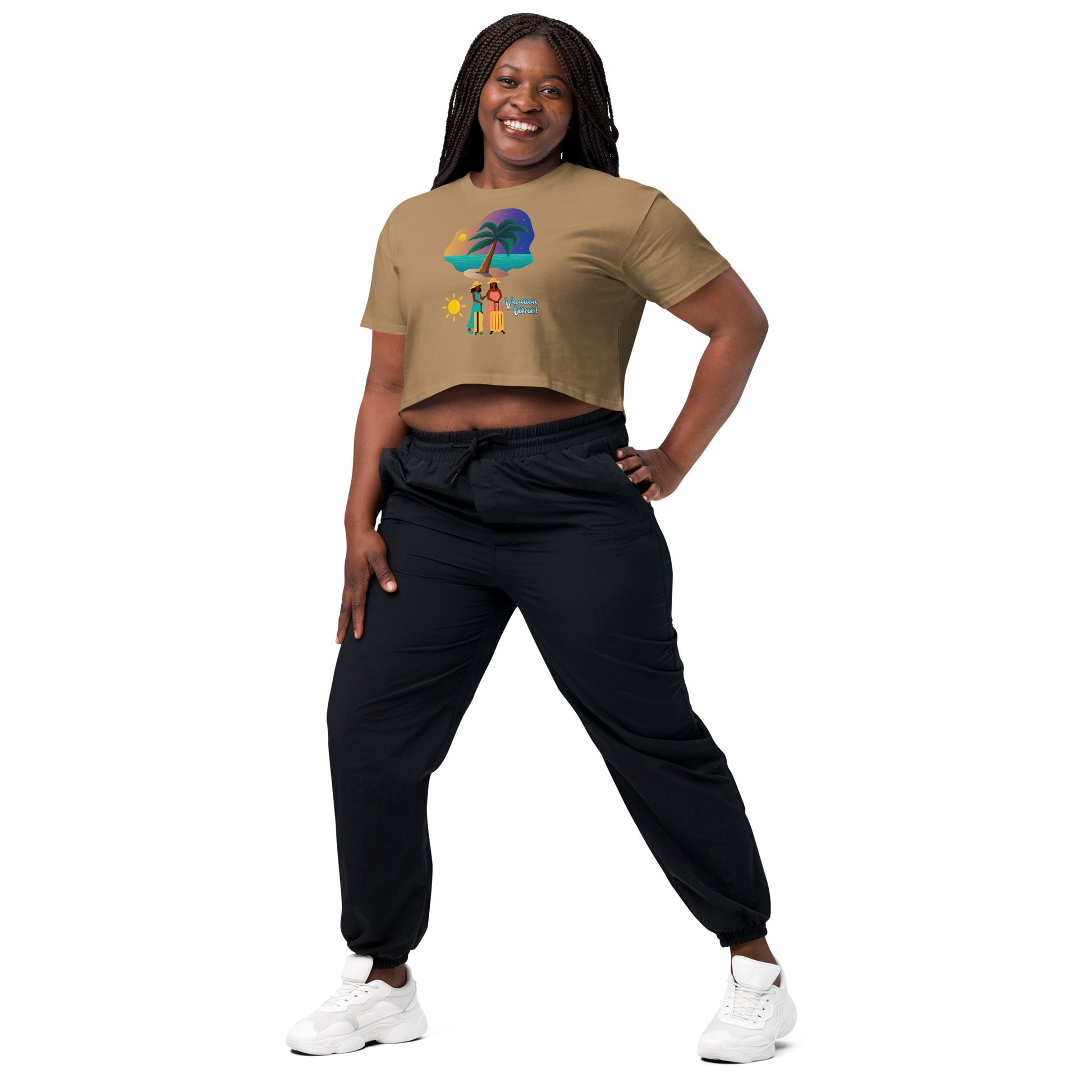 Vacation Shirt Women’s crop top