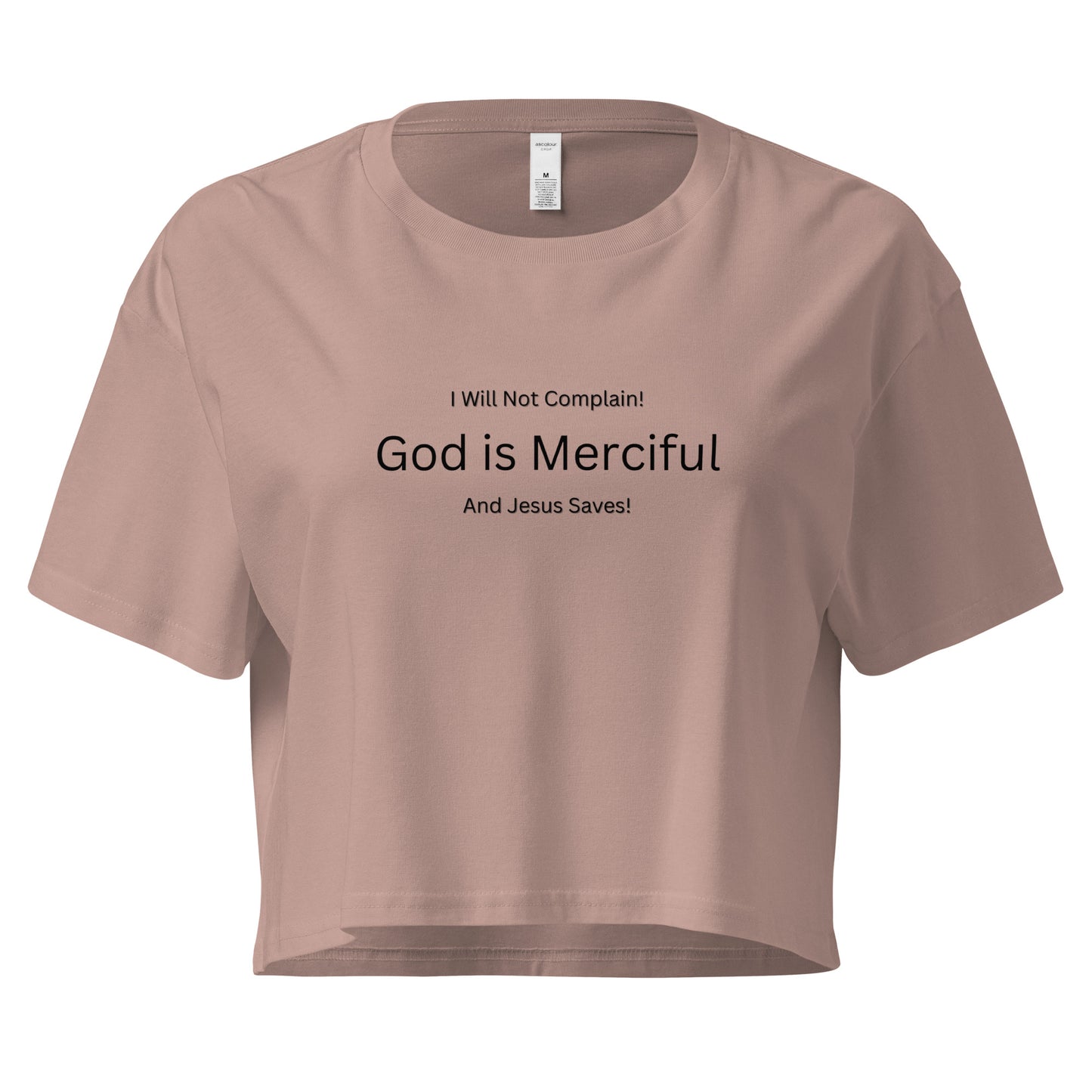 Christian Inspirational Crop Top