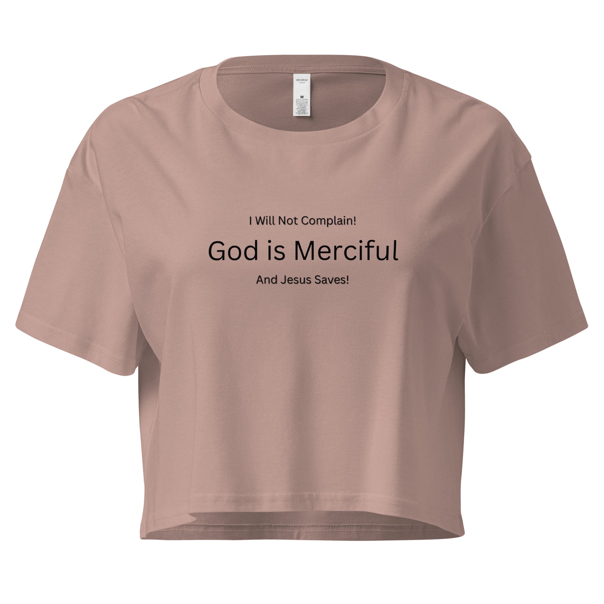 Christian Inspirational Crop Top