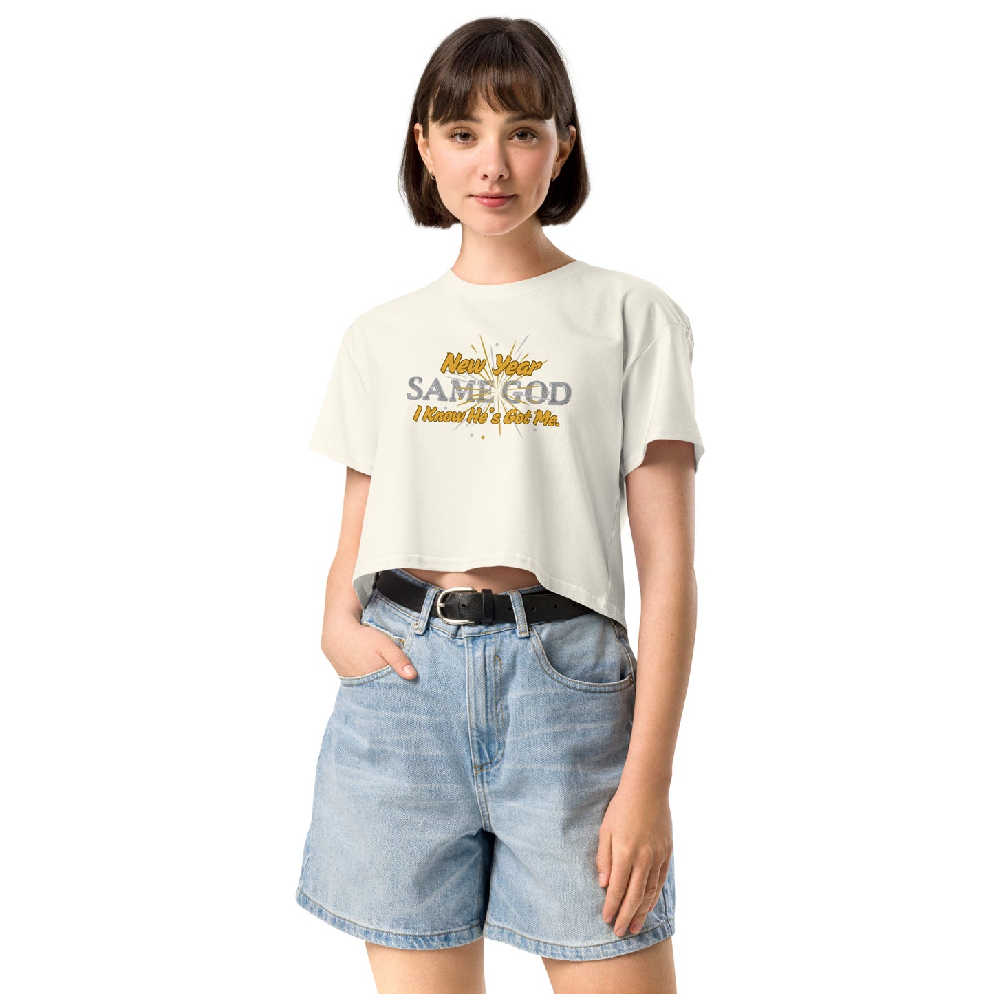 New Year 2026 Women’s Crop Top