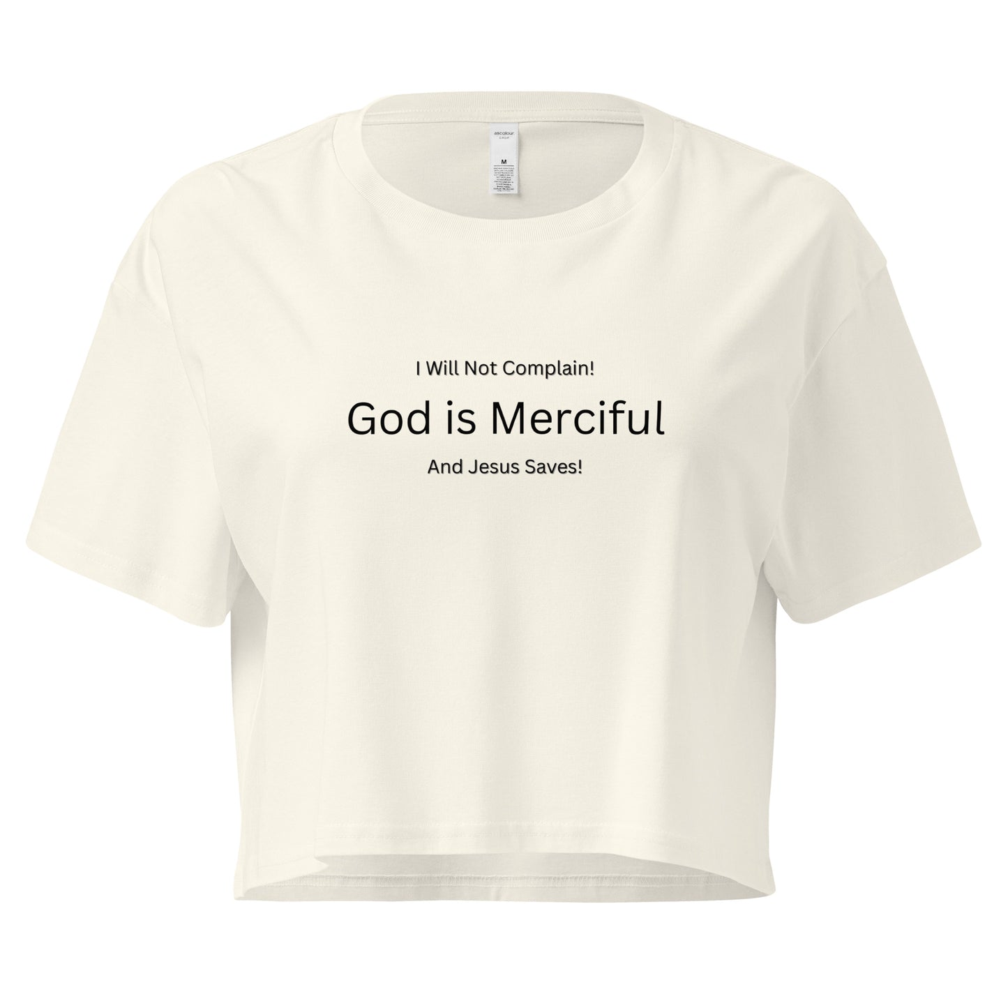 Christian Inspirational Crop Top