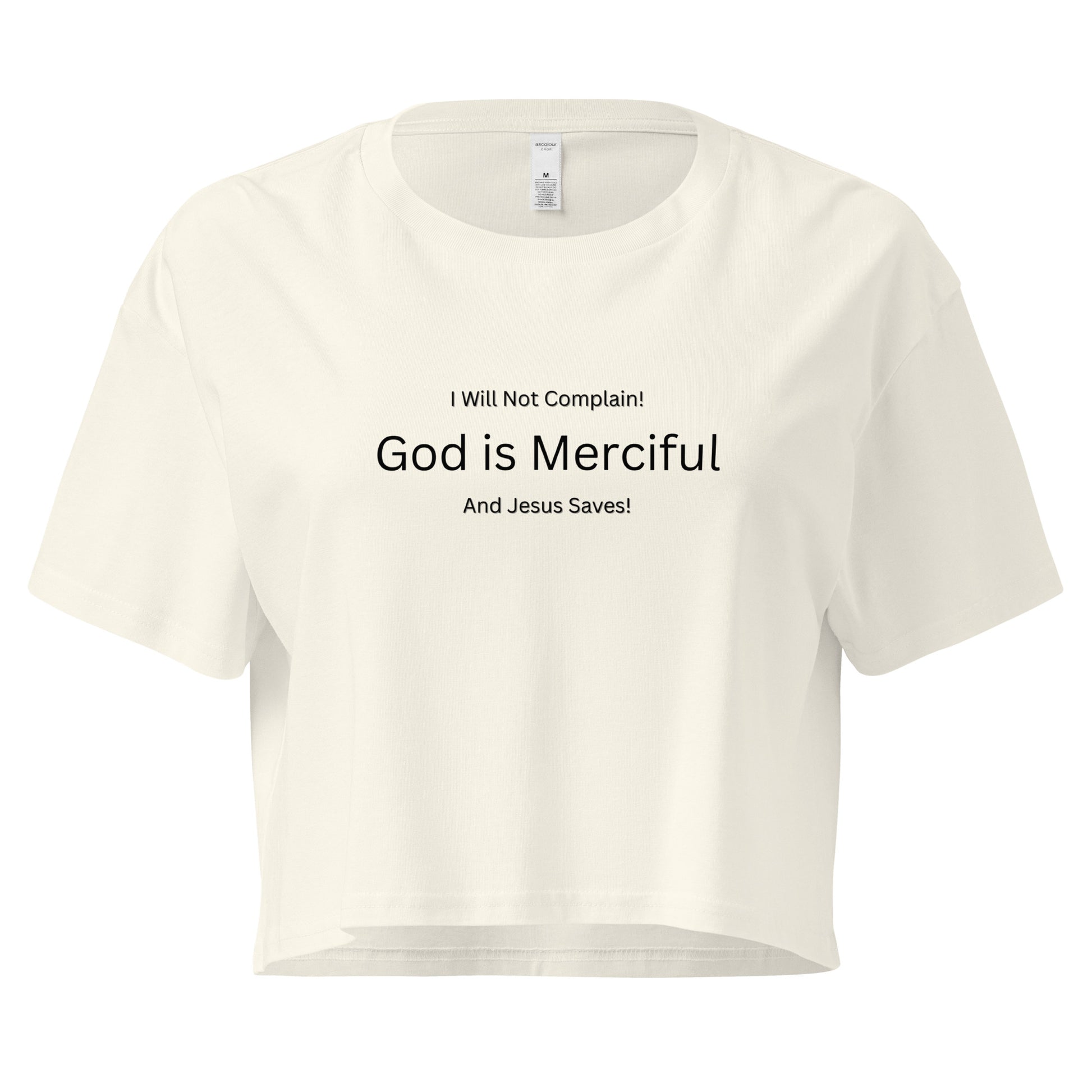 Christian Inspirational Crop Top