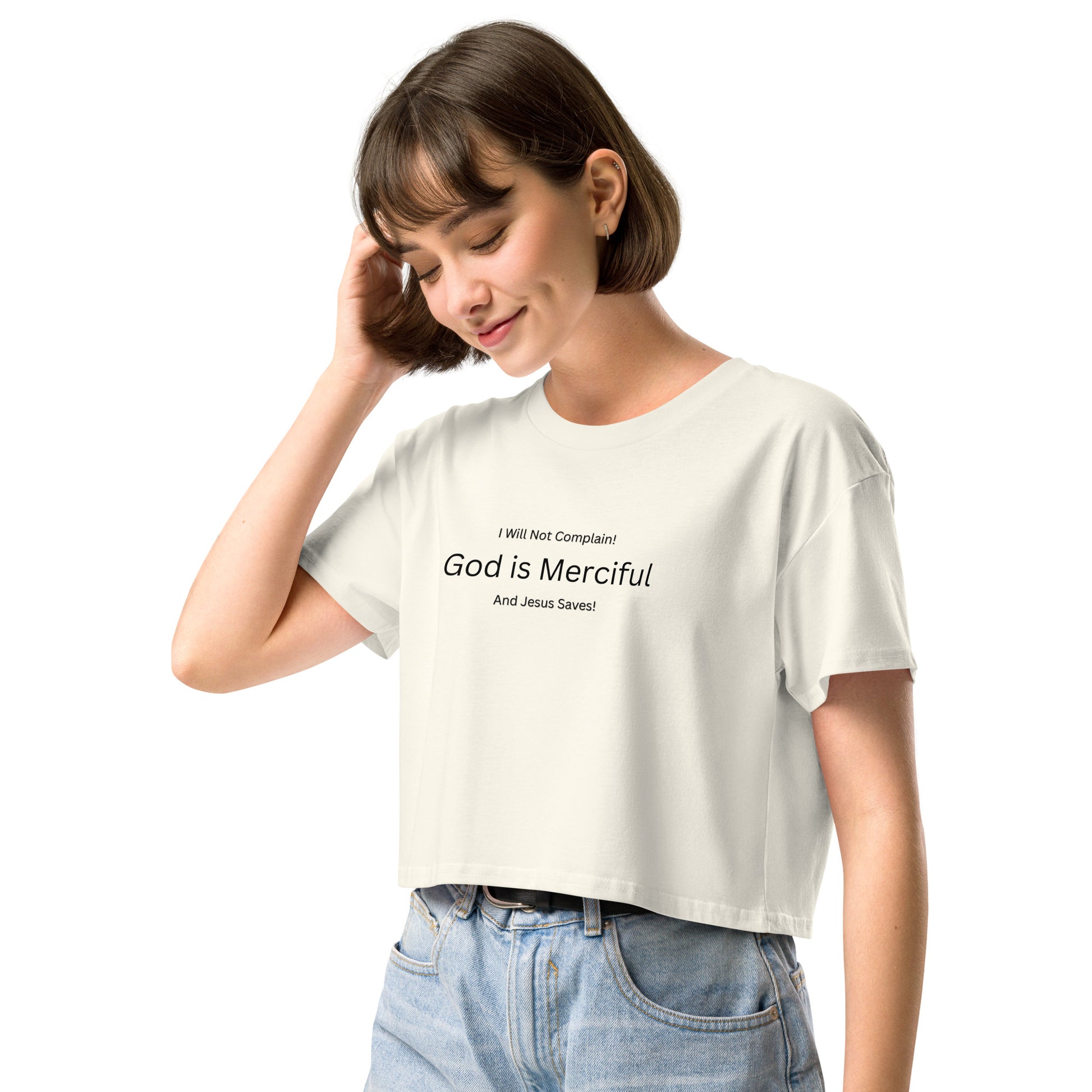 Christian Inspirational Crop Top