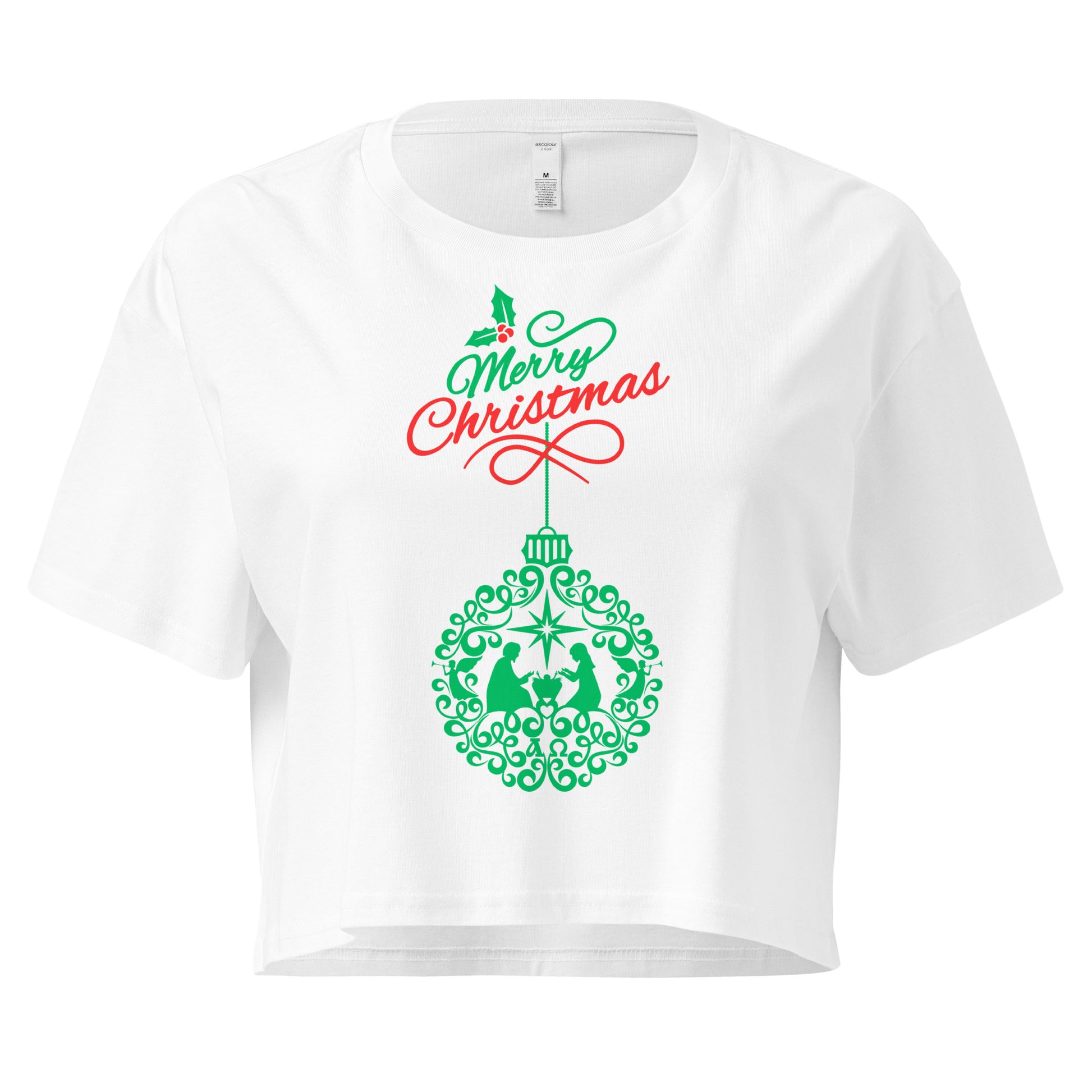 Christmas Holiday Women’s Crop Top