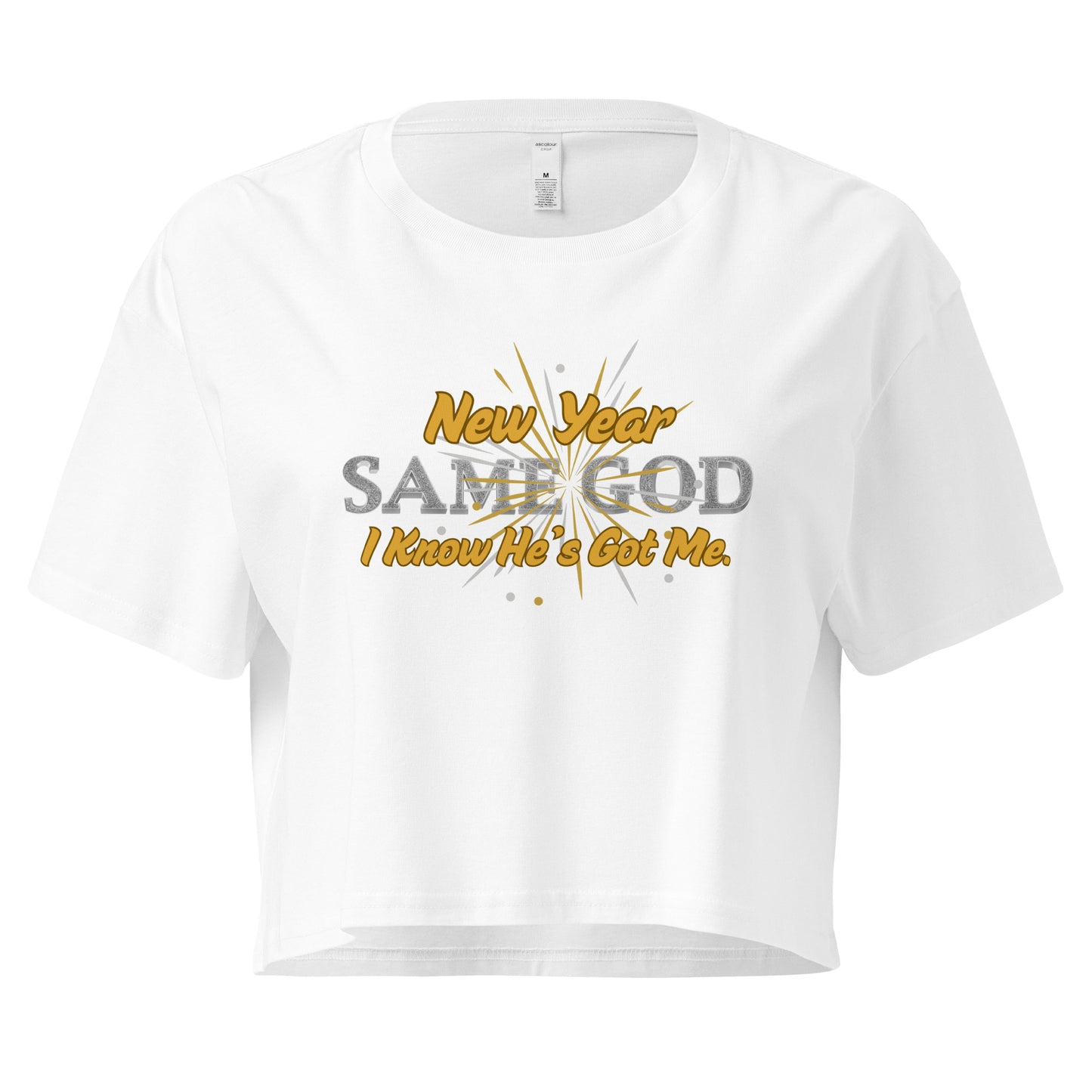 New Year 2026 Women’s Crop Top