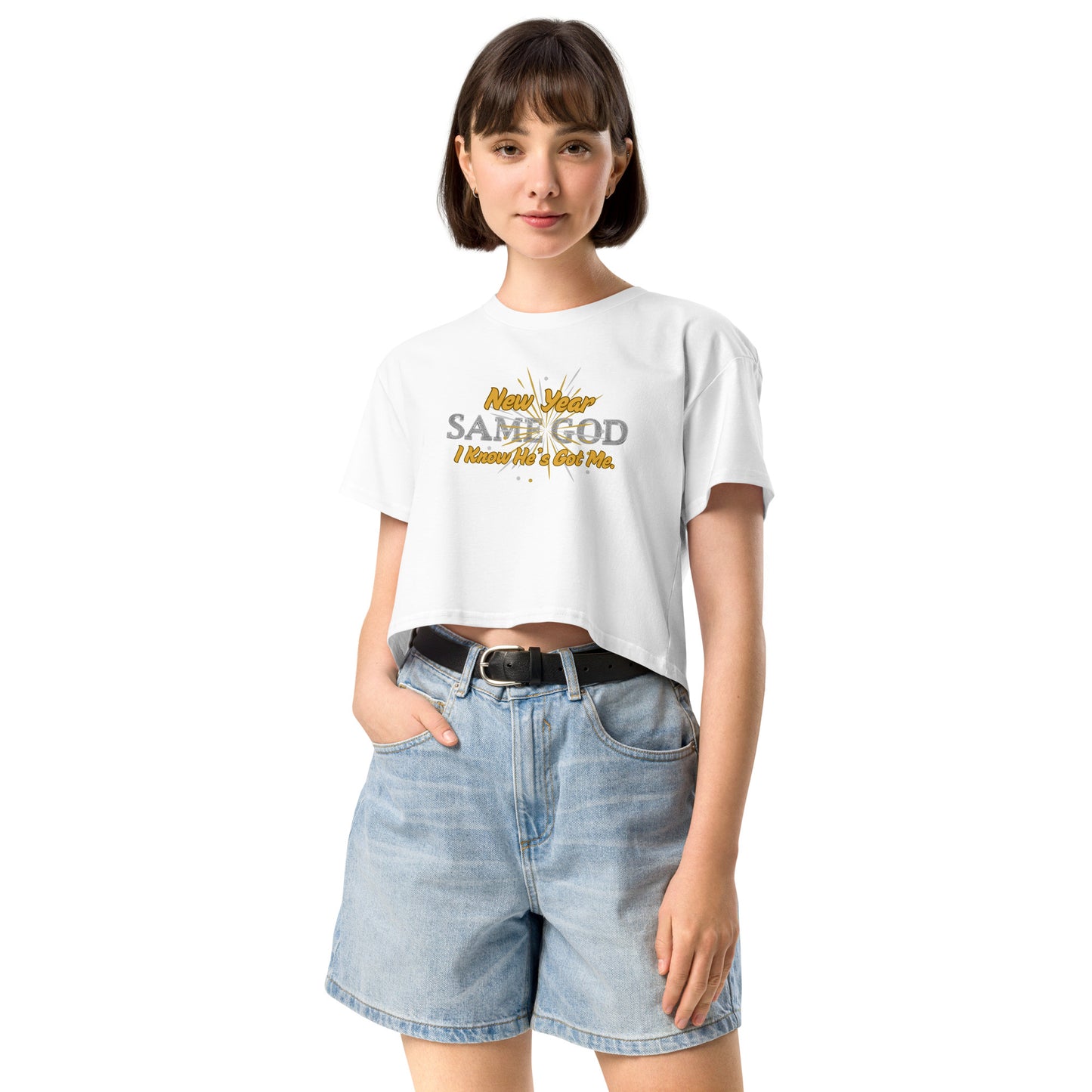 New Year 2026 Women’s Crop Top