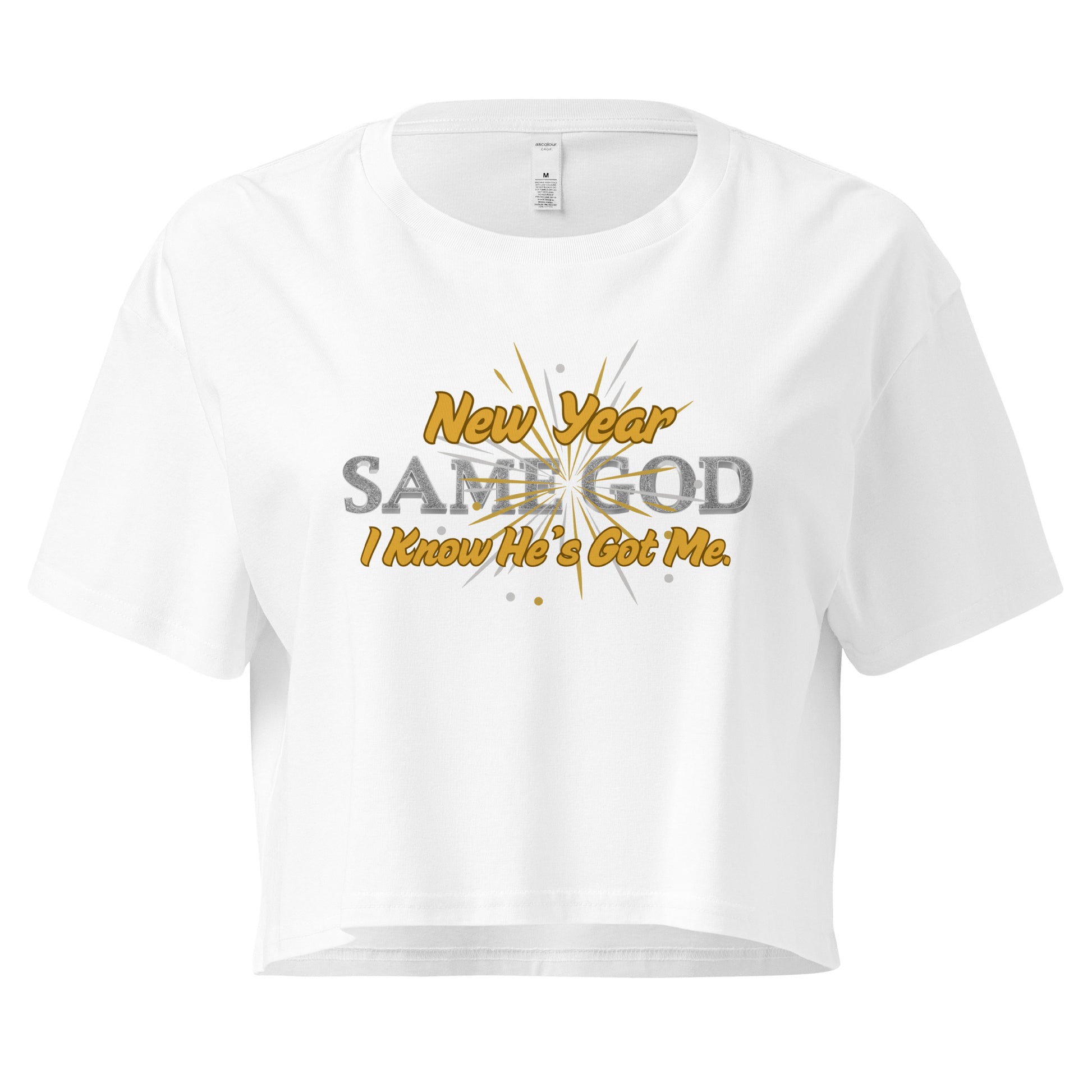 New Year 2026 Women’s Crop Top