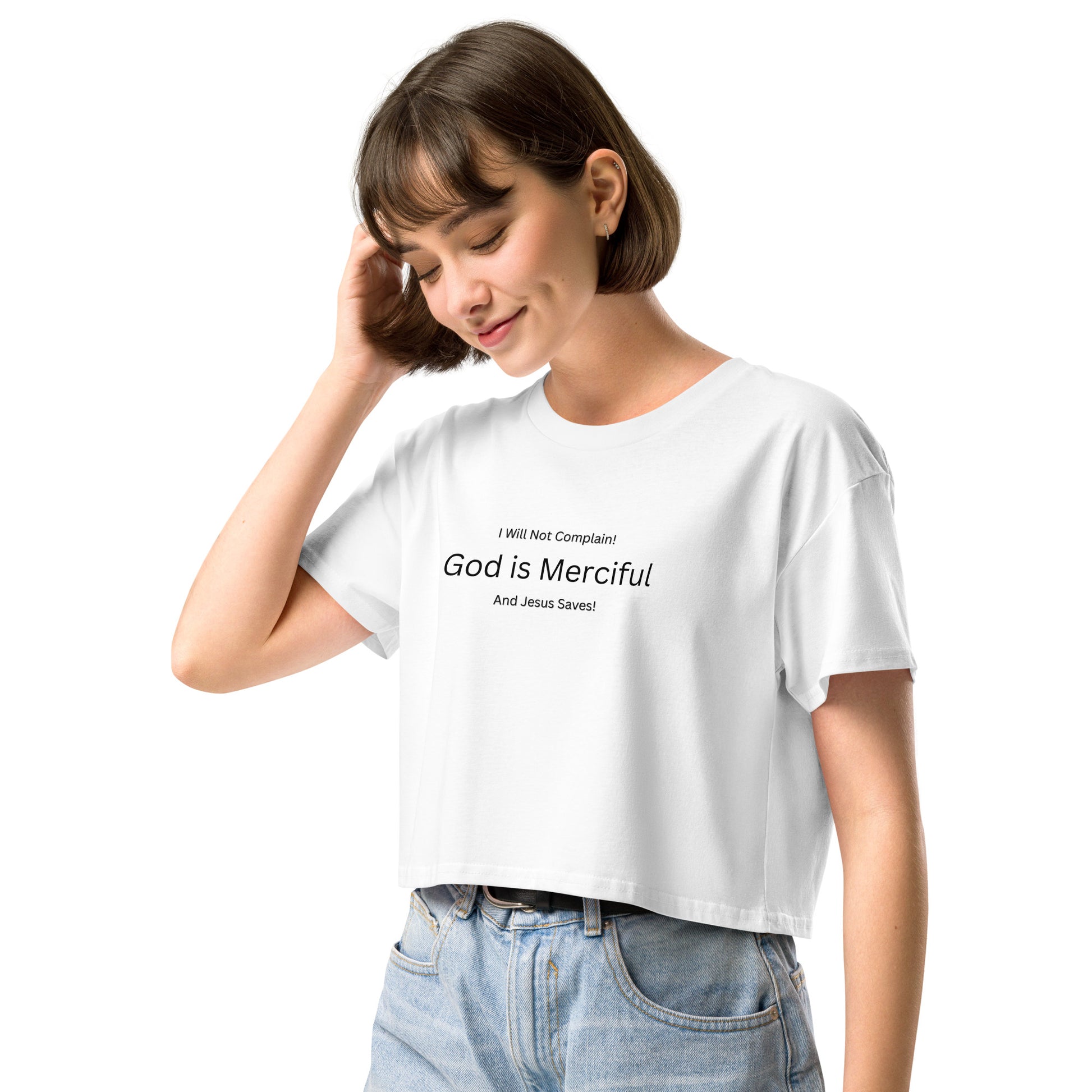 Christian Inspirational Crop Top